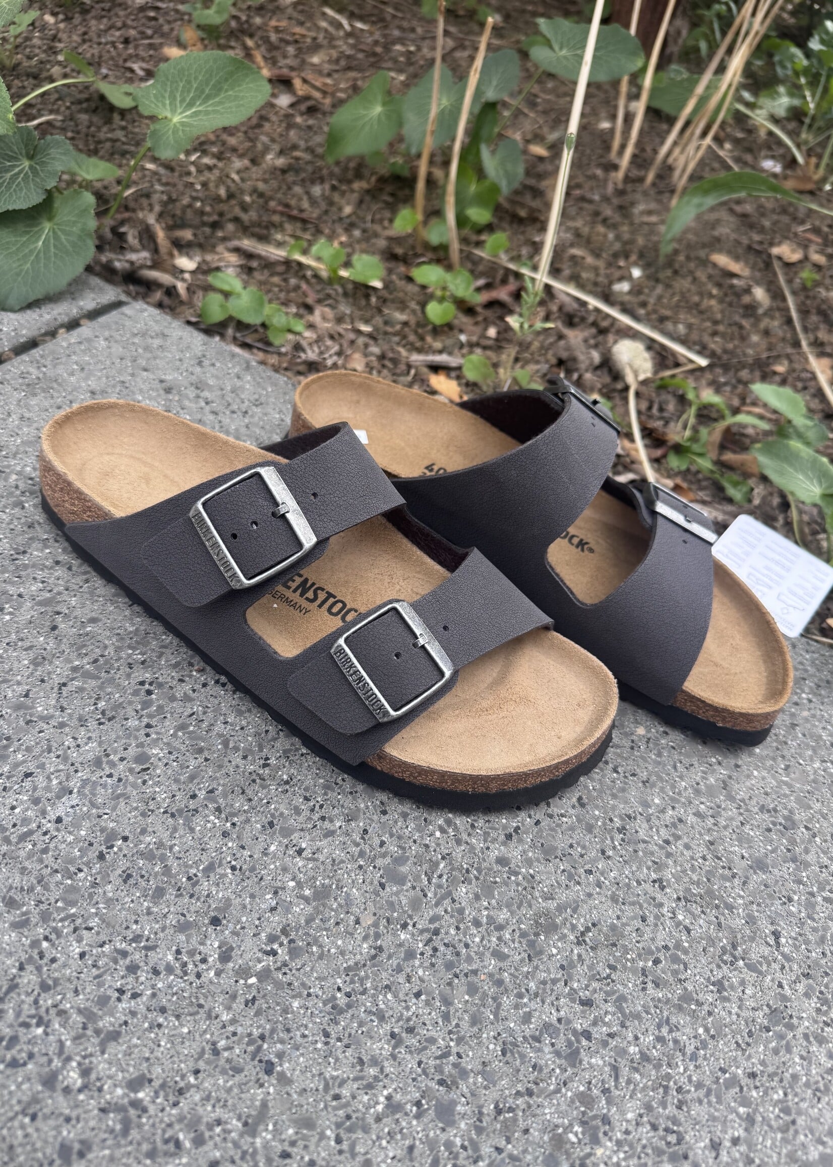 Birkenstock Arizona BFBC velvet grey