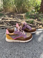 Romagnoli 9099R238 sneaker laminato cuoio lila