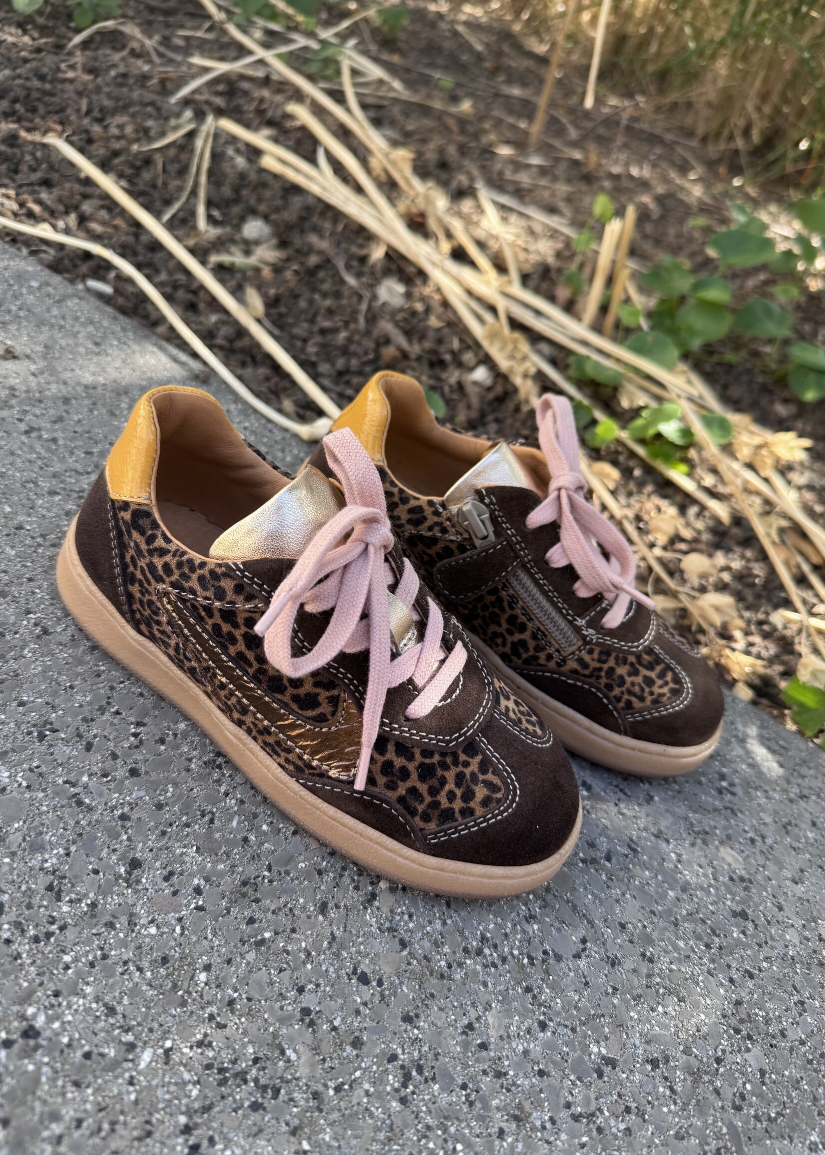 Romagnoli  9613R082 sneaker mini leopard cammello