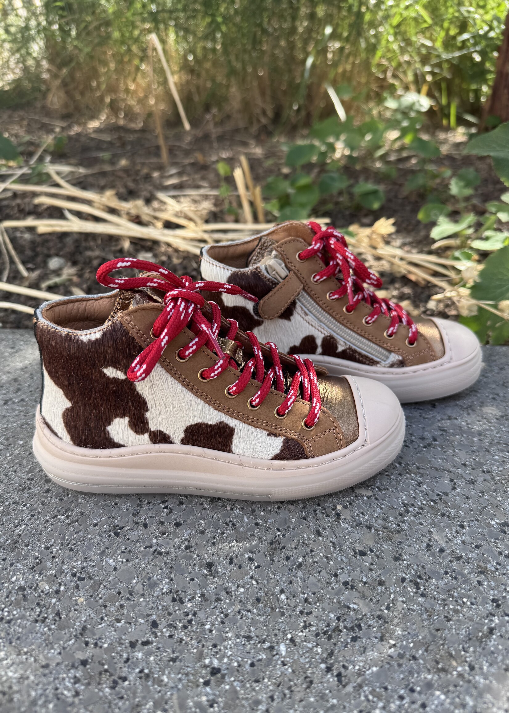 Romagnoli 9571R011 hoge sneaker cav muc beige