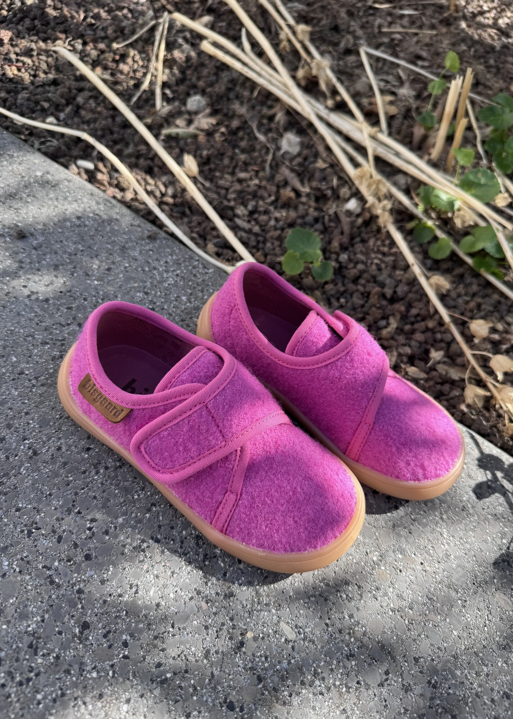 Bisgaard 14104 pantoffel pav deep pink
