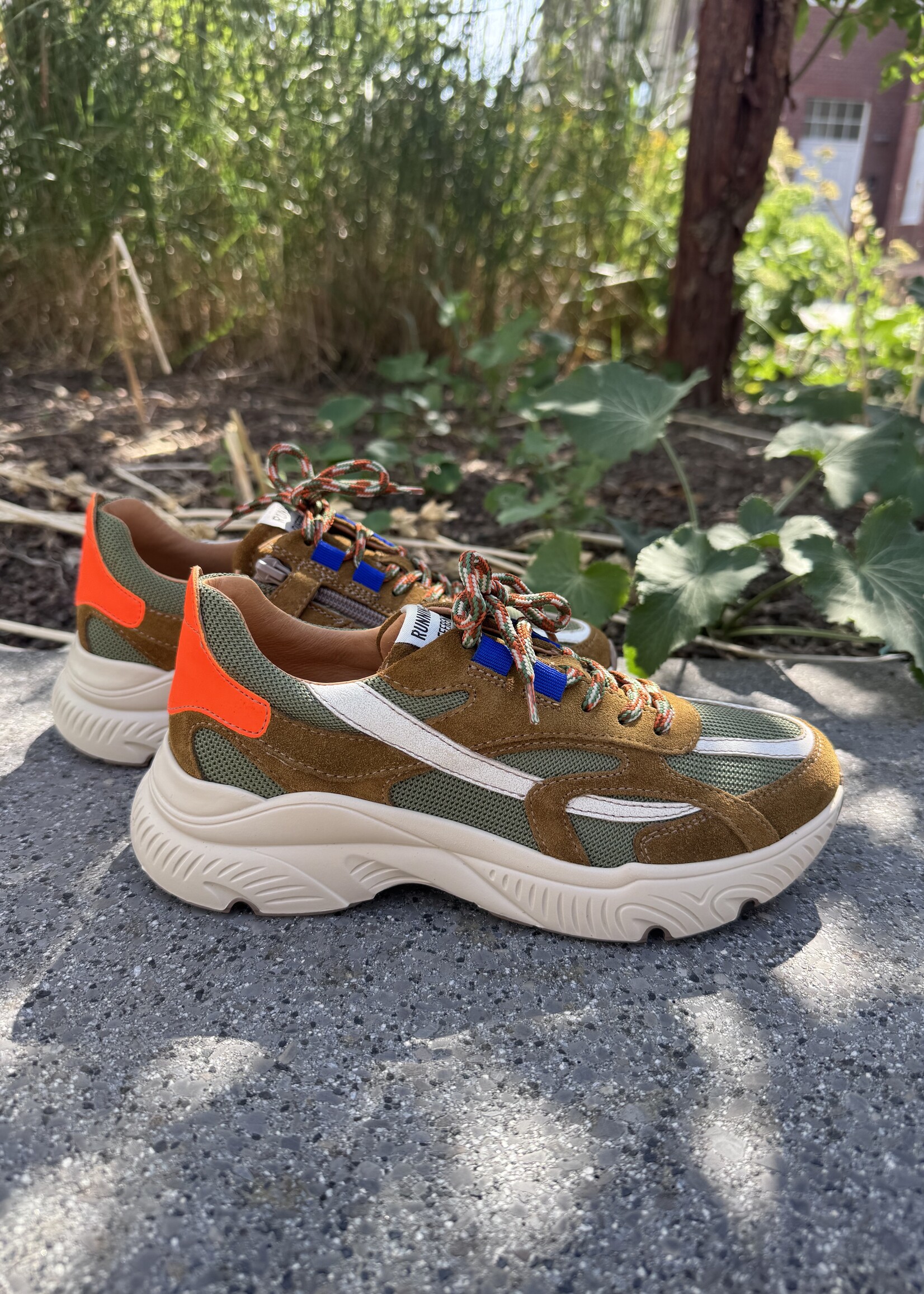 Romagnoli 9805R065 sneaker drag salvia power crema