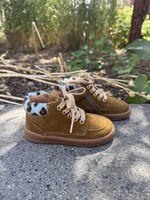 Romagnoli 9026R006 eerste stapper velour kaki