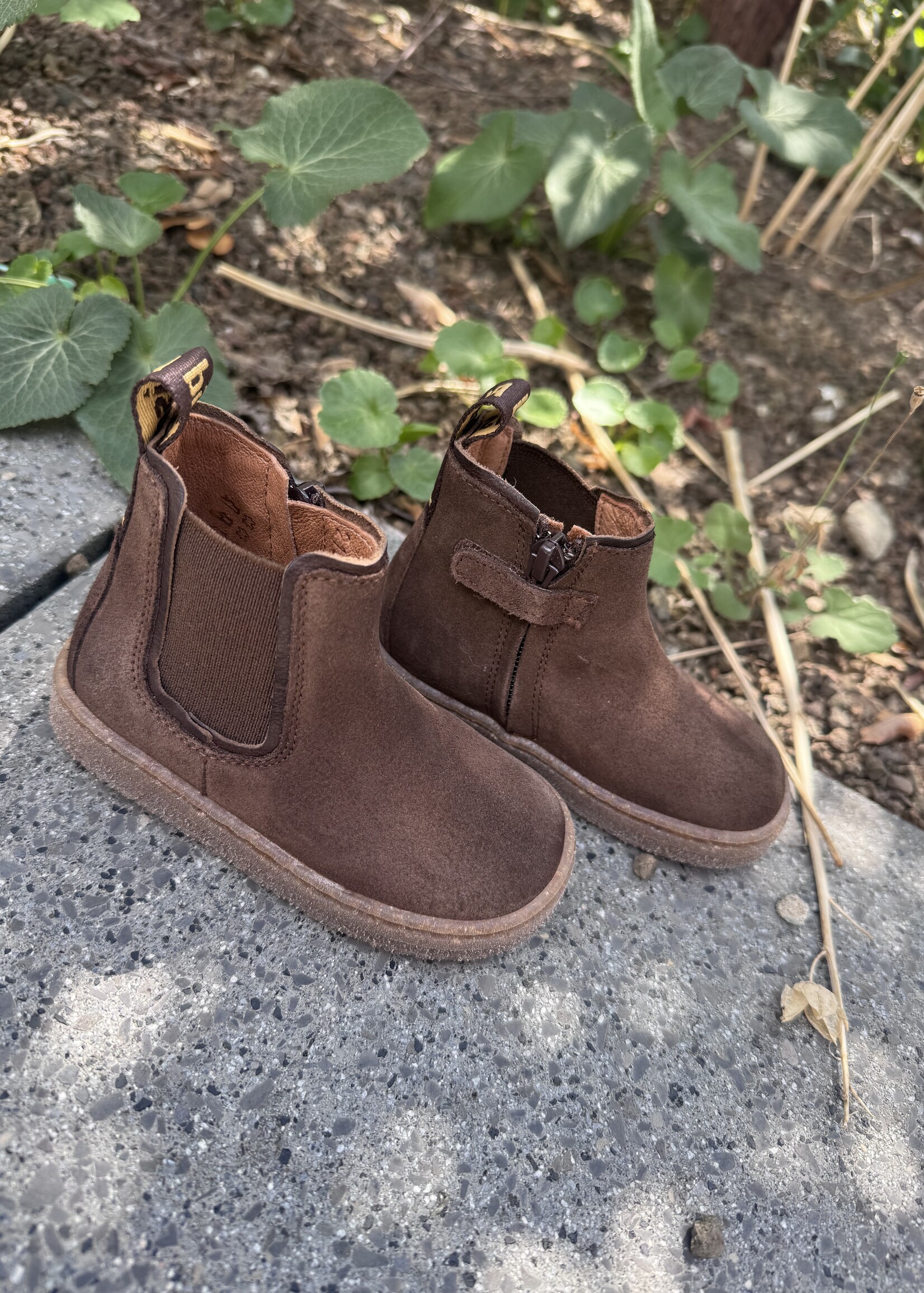 Bisgaard Phillip enkellaarsje dark brown