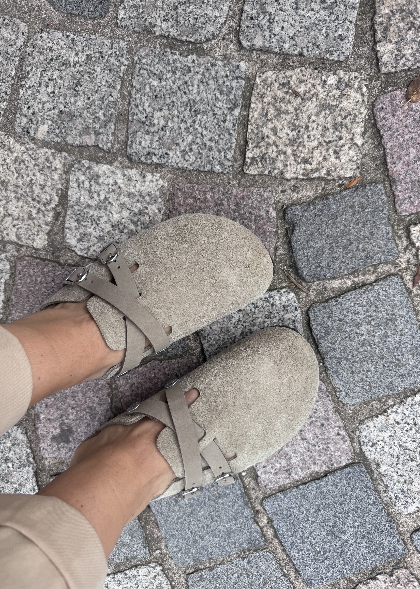 Birkenstock Blair D-buckle LEVE Taupe