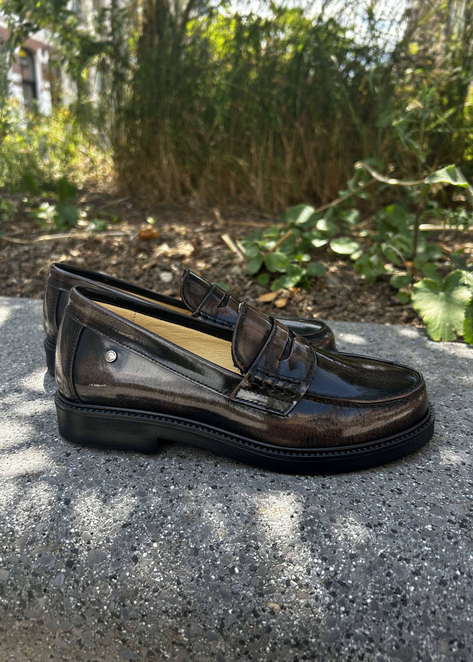 Confetti 6408 mocassin florentic marron