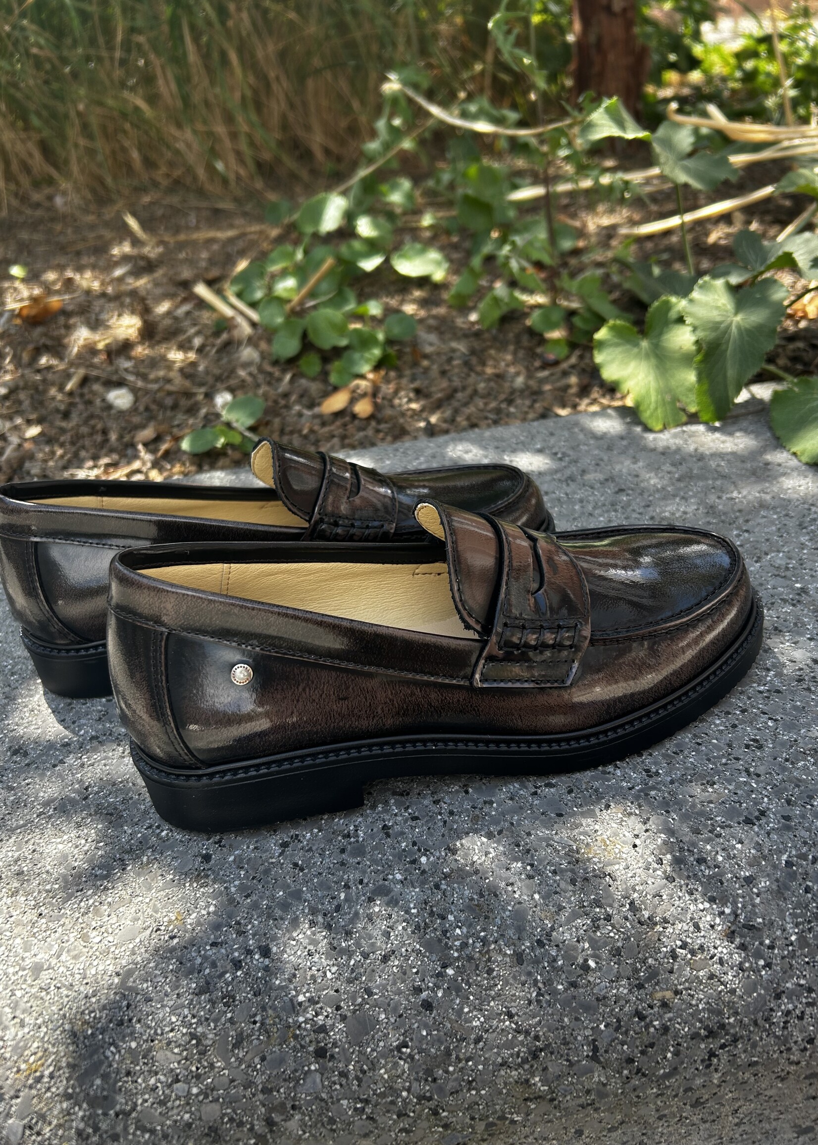 Confetti 6408 mocassin florentic marron