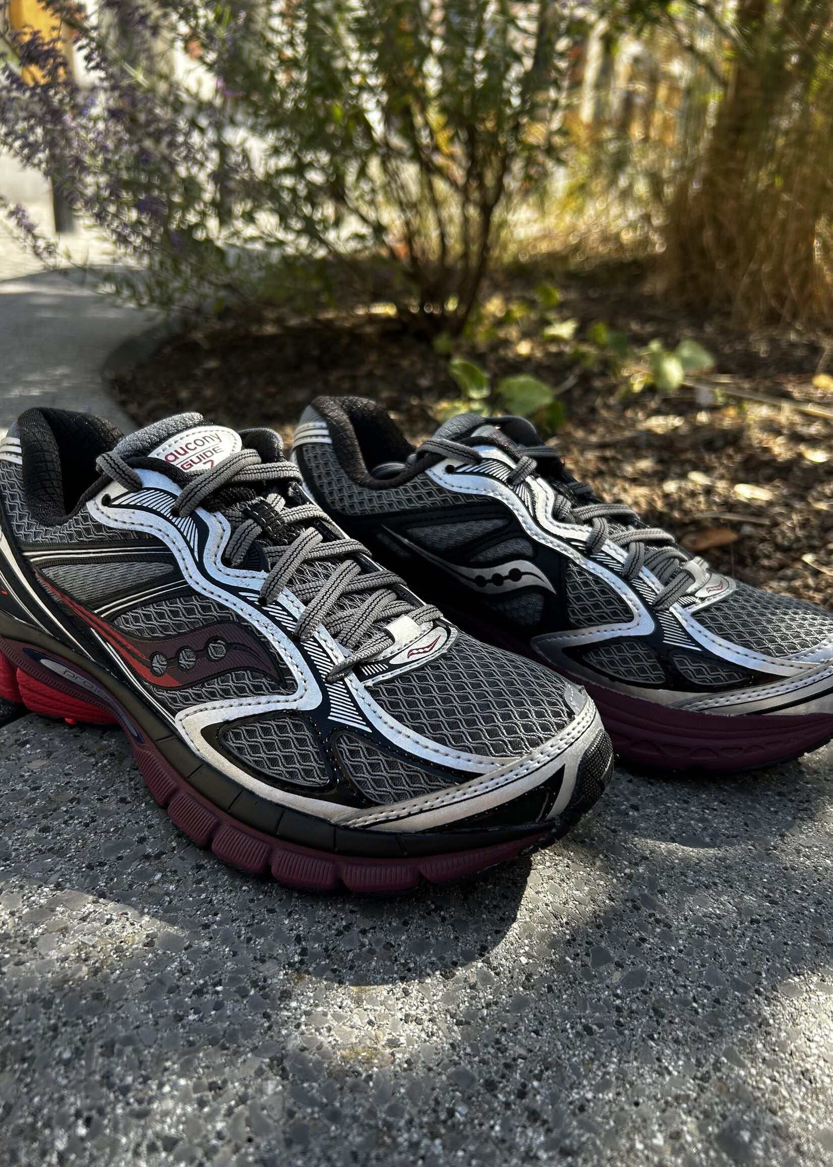 Saucony Saucony progrid guide 7 silver / maroon