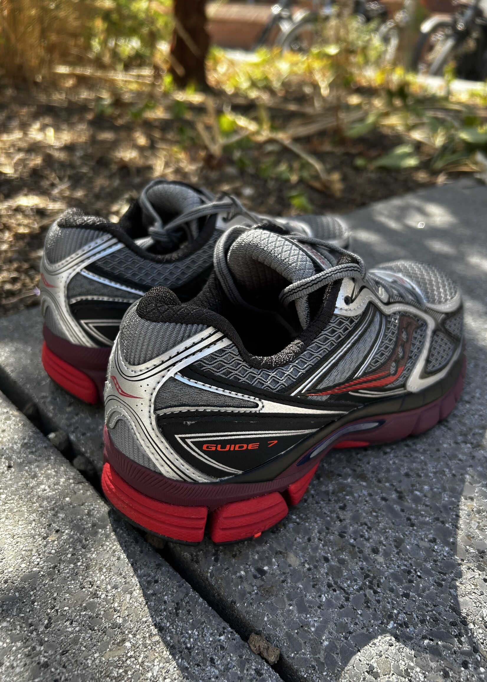 Saucony Saucony progrid guide 7 silver / maroon