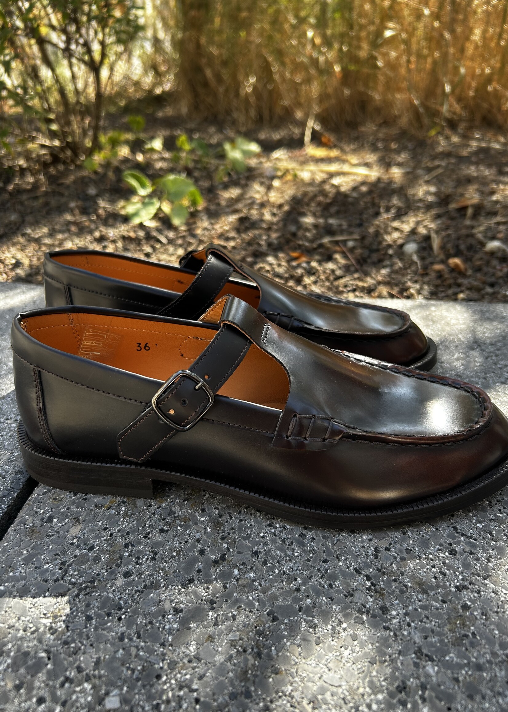 Gallucci J20440AM676504 mocassin riem moro