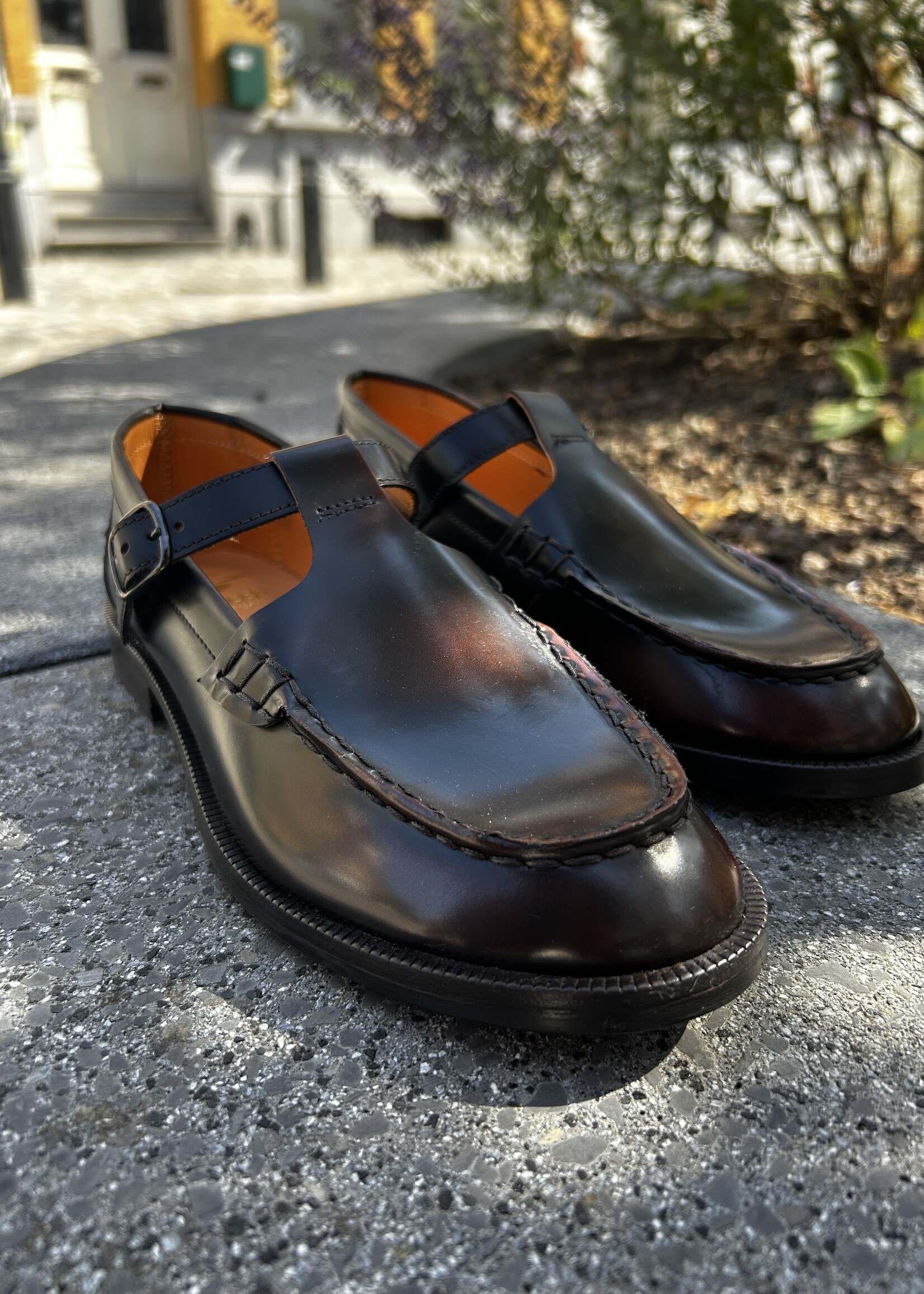 Gallucci J20440AM676504 mocassin riem moro