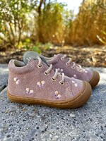 Naturino Naturino cocoon embr butterfly suede rose