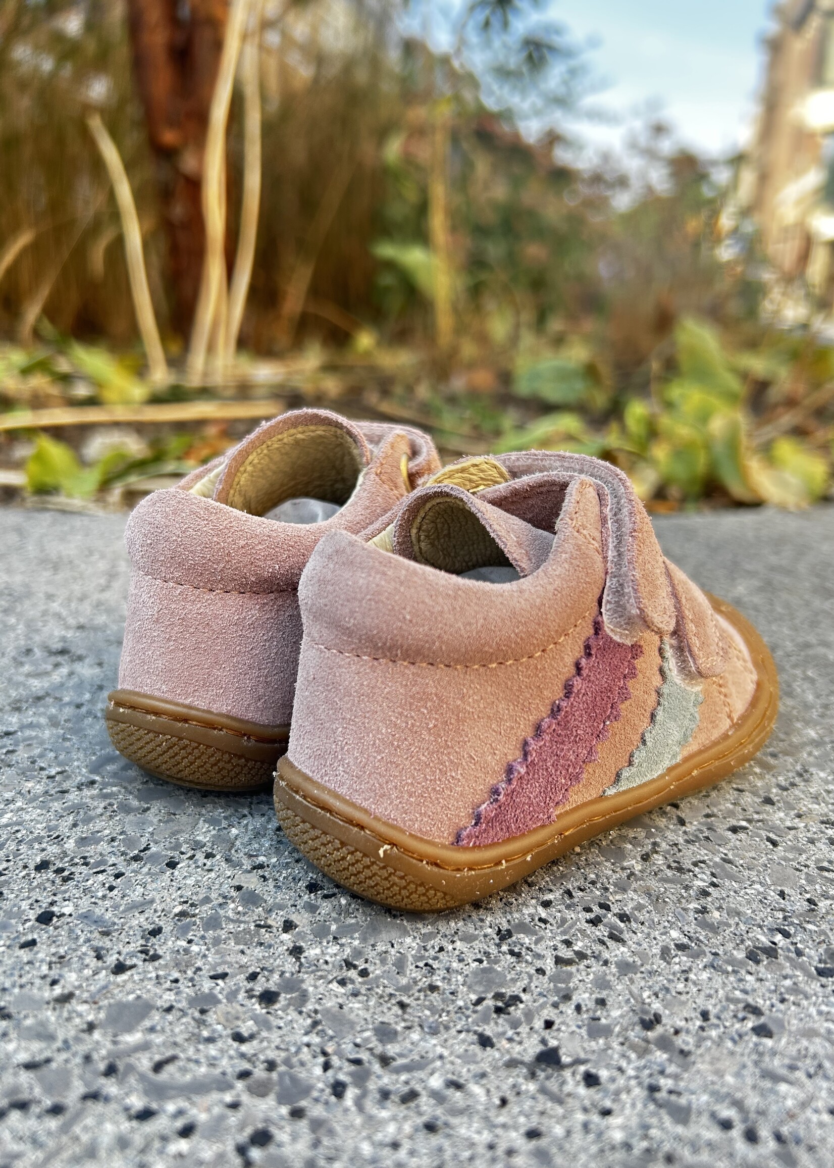Naturino macks suede rose sage magnolia