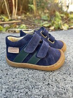Naturino Naturino Barefoot sabby suede sole honey navy silvestre