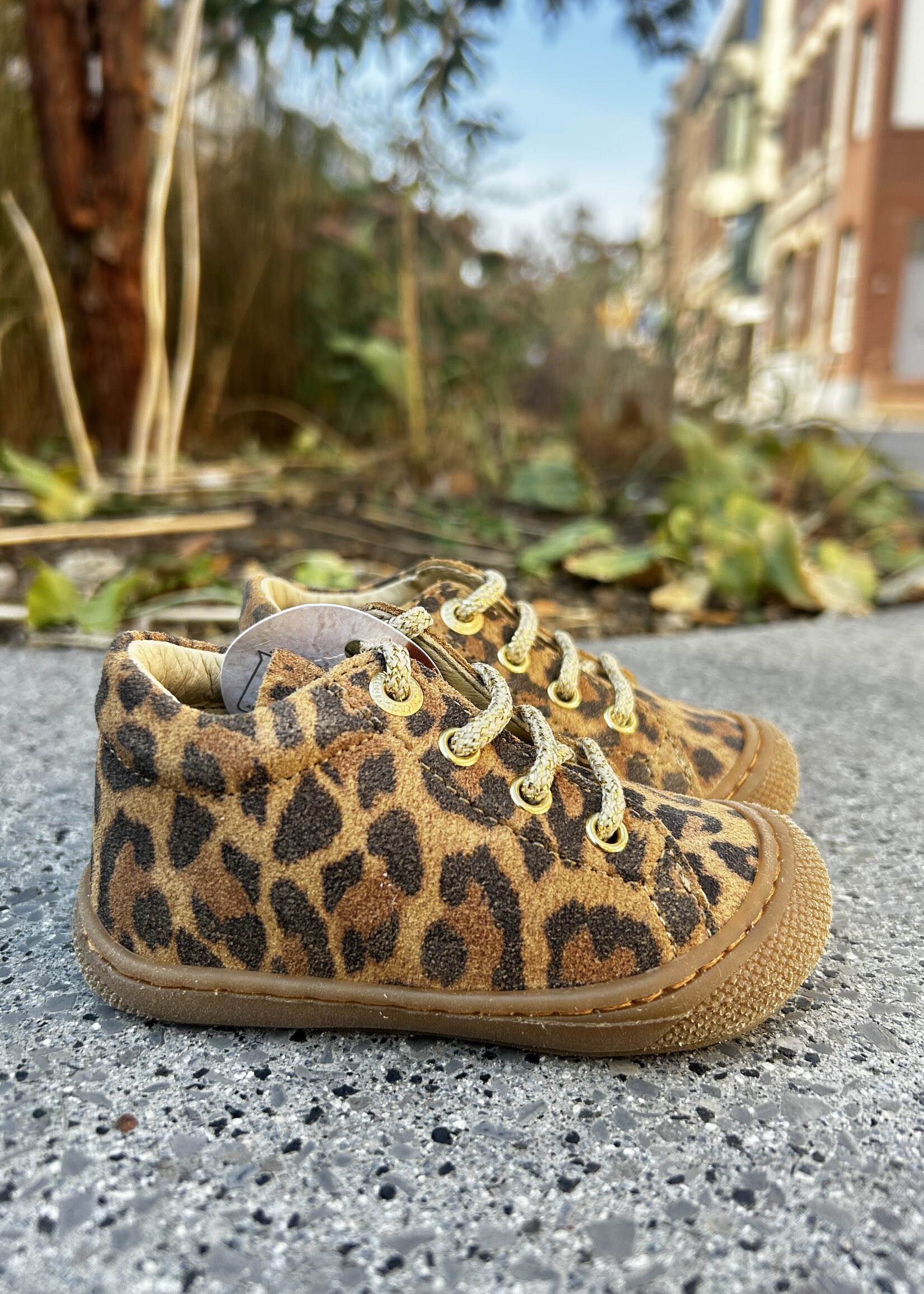 Naturino cocoon suede jaguar brown