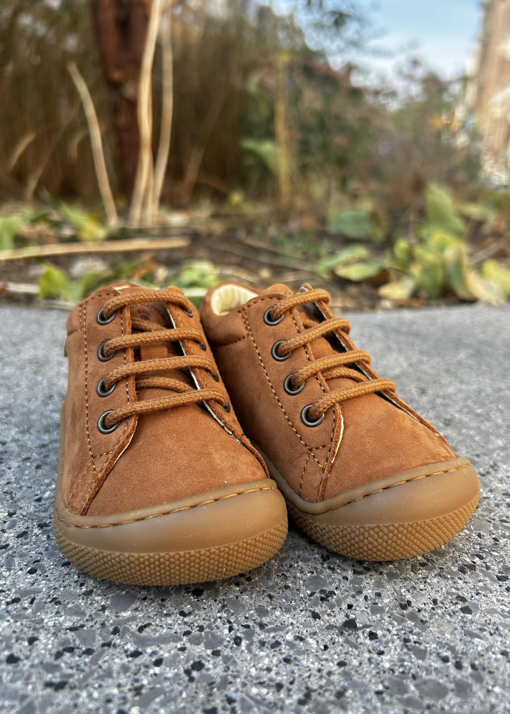 Naturino Barefoot Amur nabuk soft brown