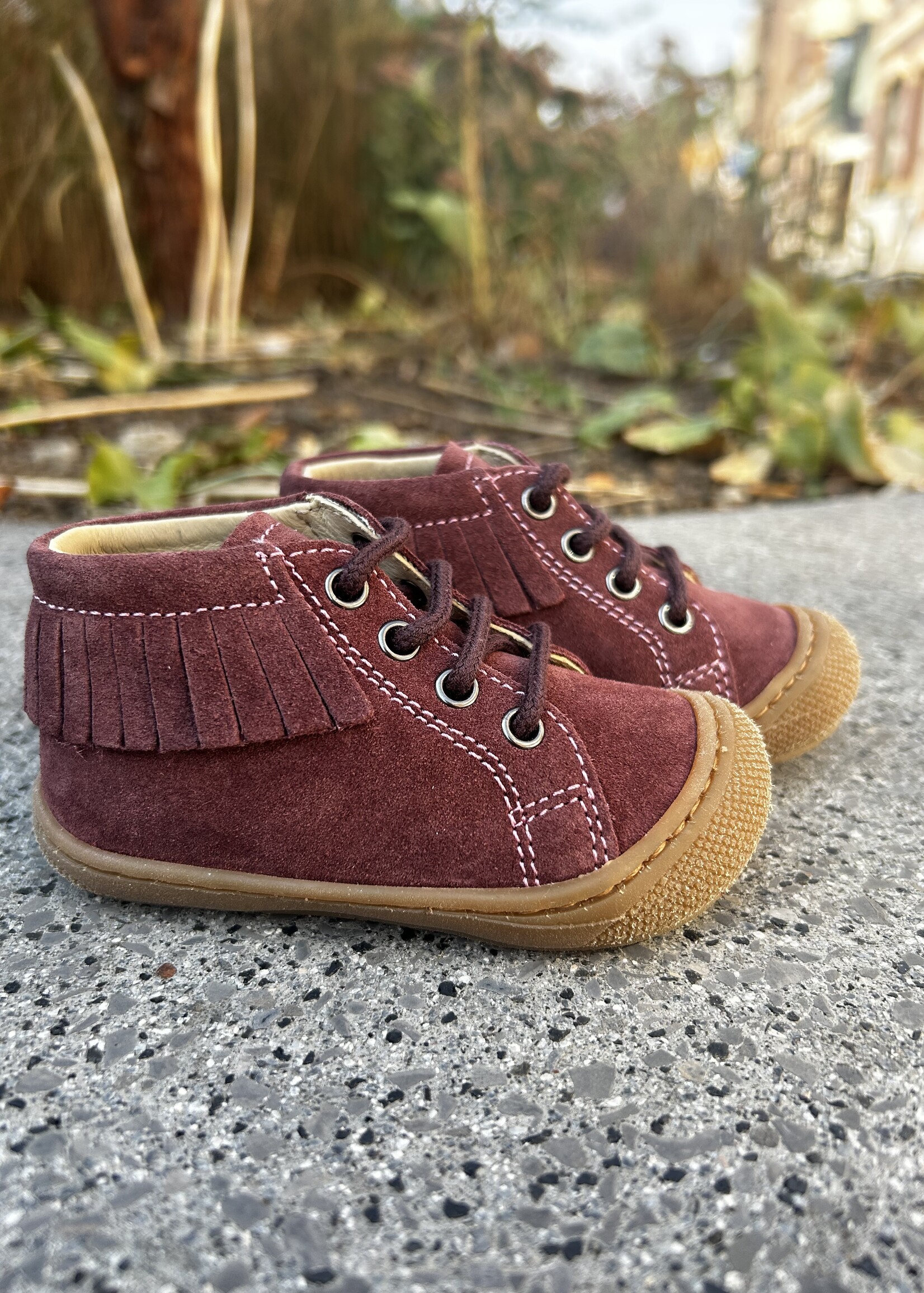 Naturino July one suede prune