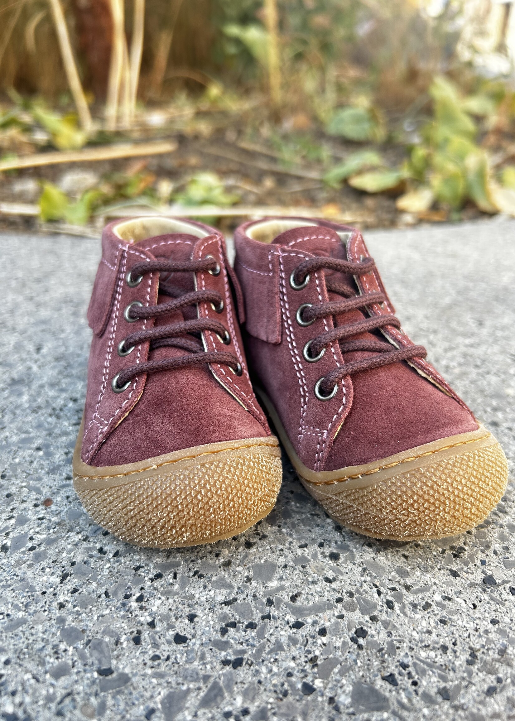 Naturino July one suede prune