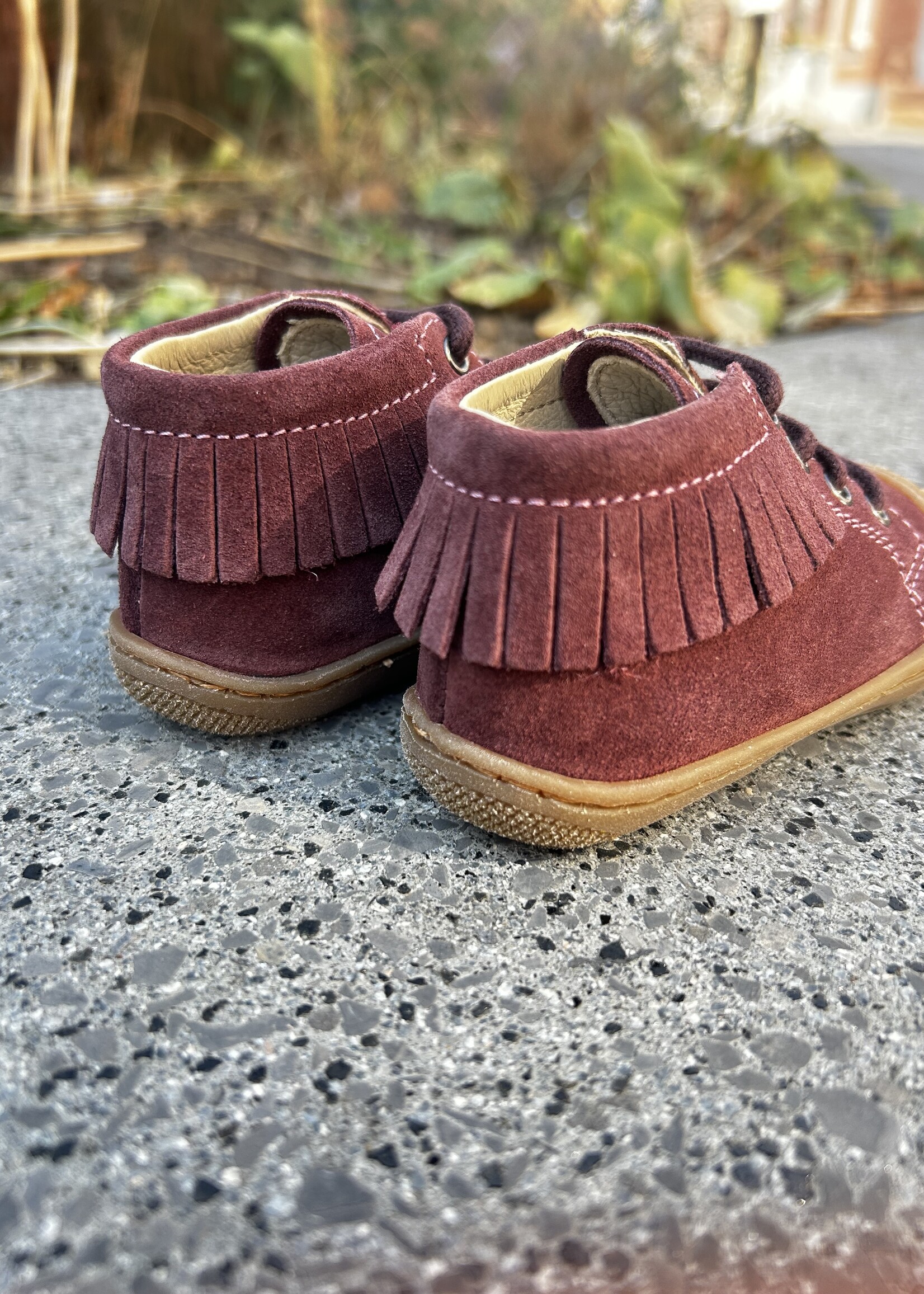 Naturino July one suede prune
