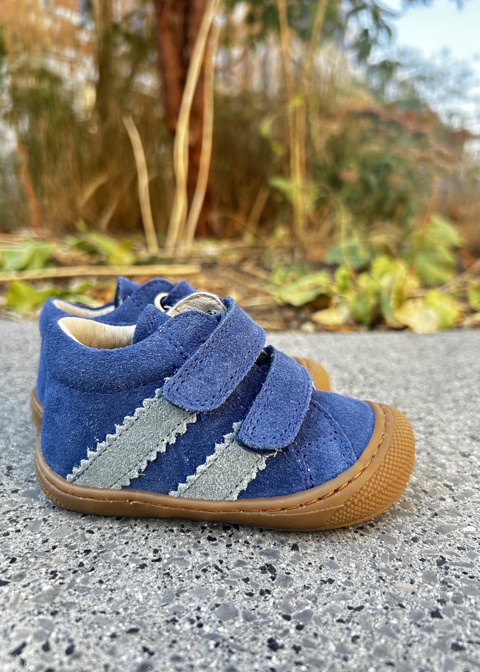 Naturino macks suede azure cloud