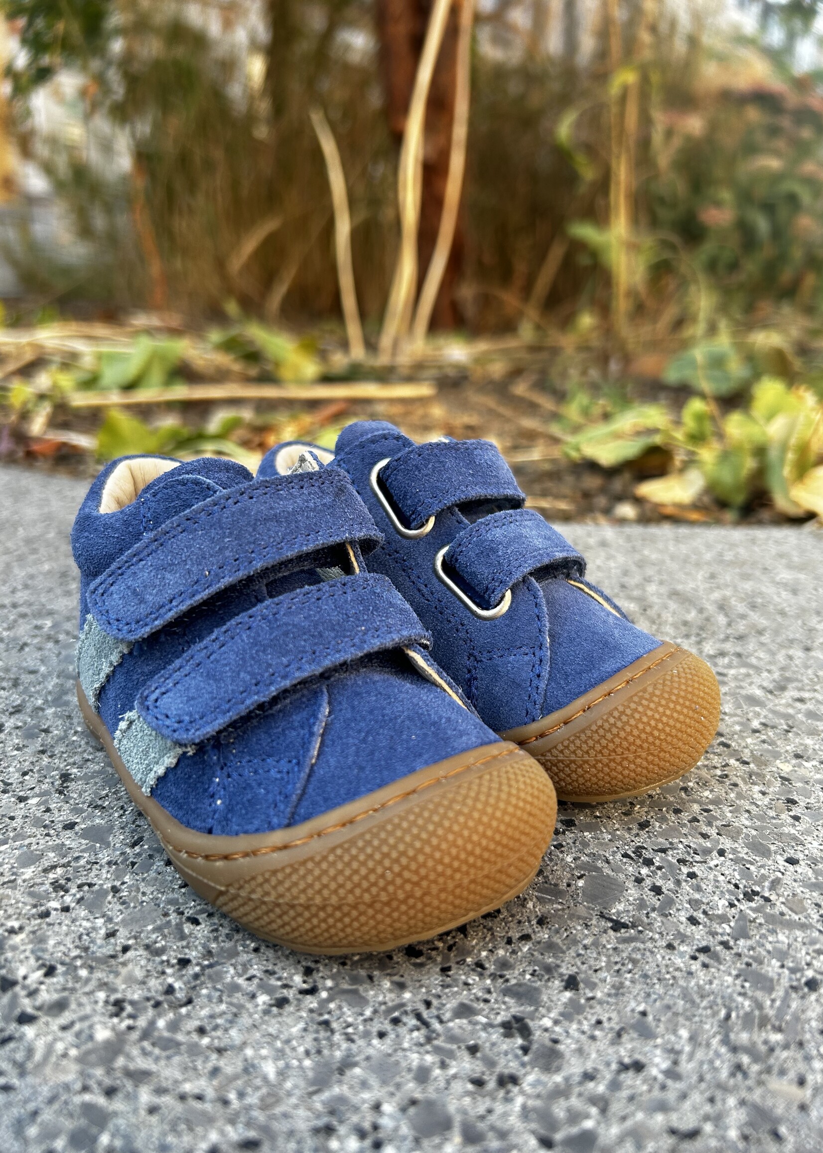 Naturino macks suede azure cloud