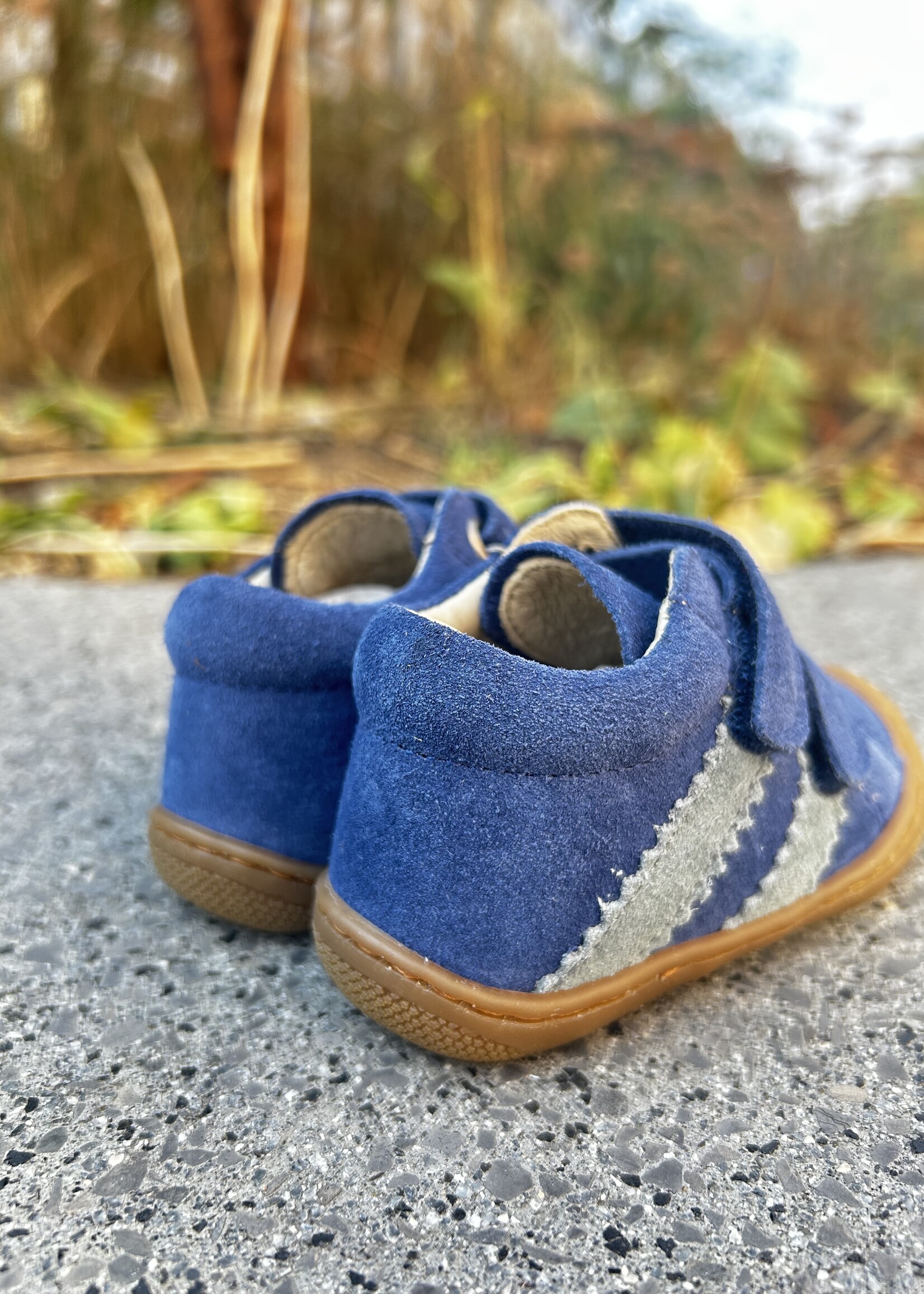 Naturino macks suede azure cloud