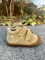 Naturino Naturino cocoon embr hearts suede sand