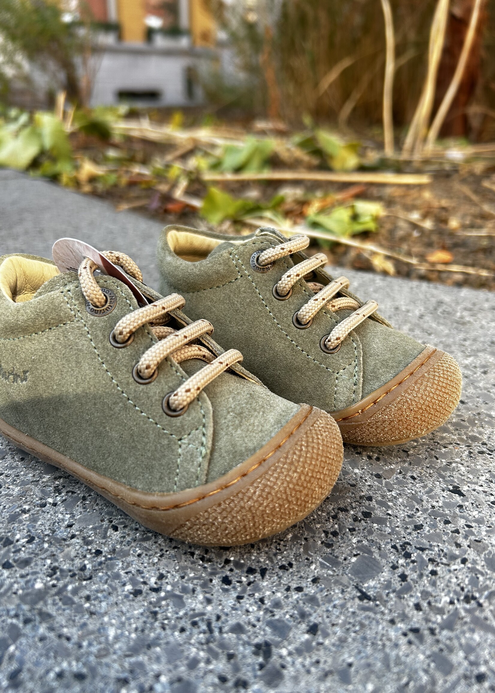 Naturino cocoon sole honey olive sand