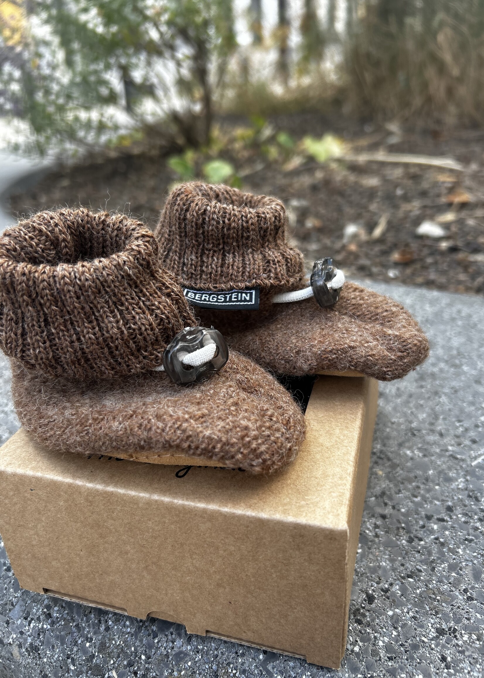 Bergstein Cozy Baby sloefjes brown