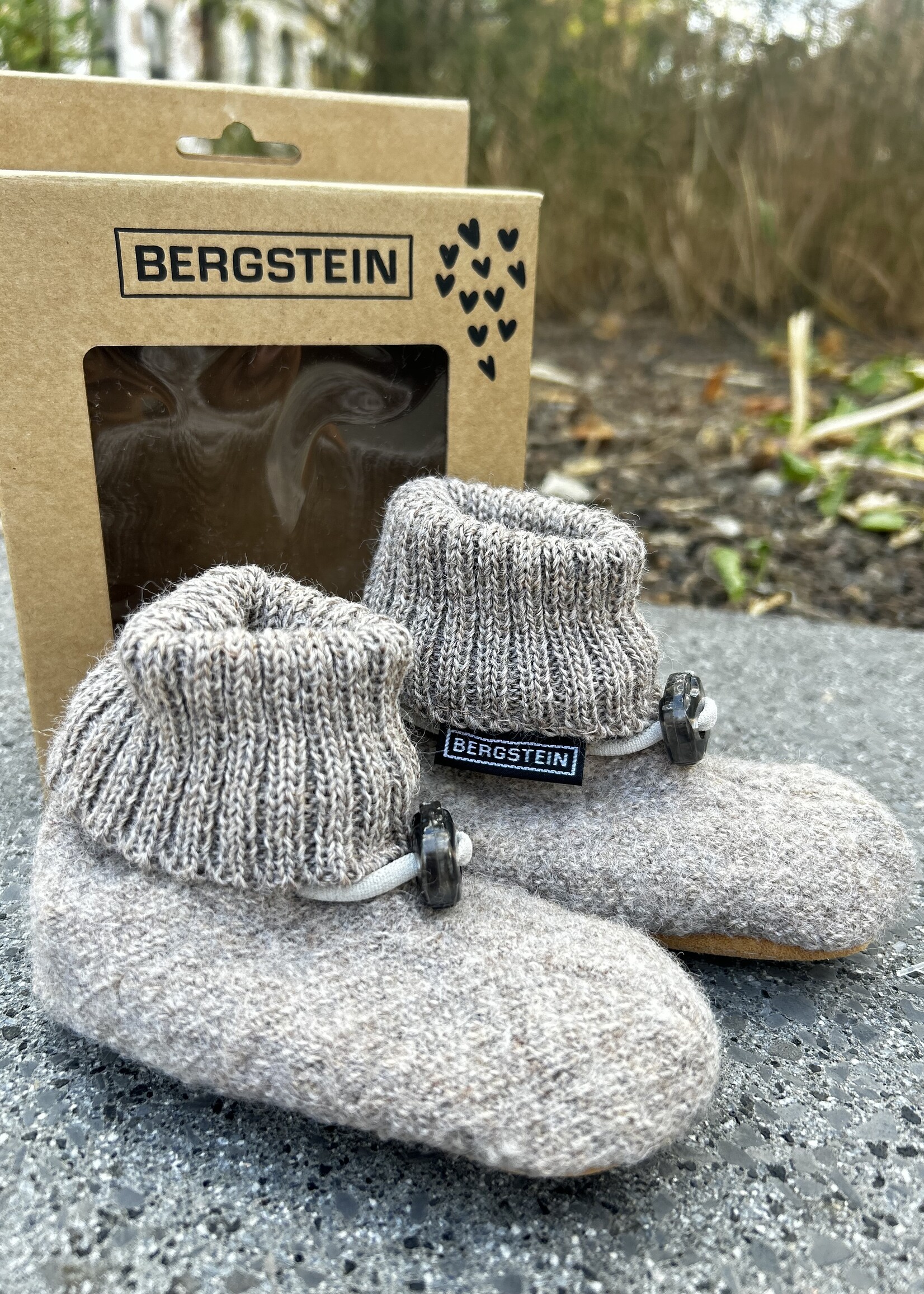 Bergstein Cozy Baby sloefjes beige