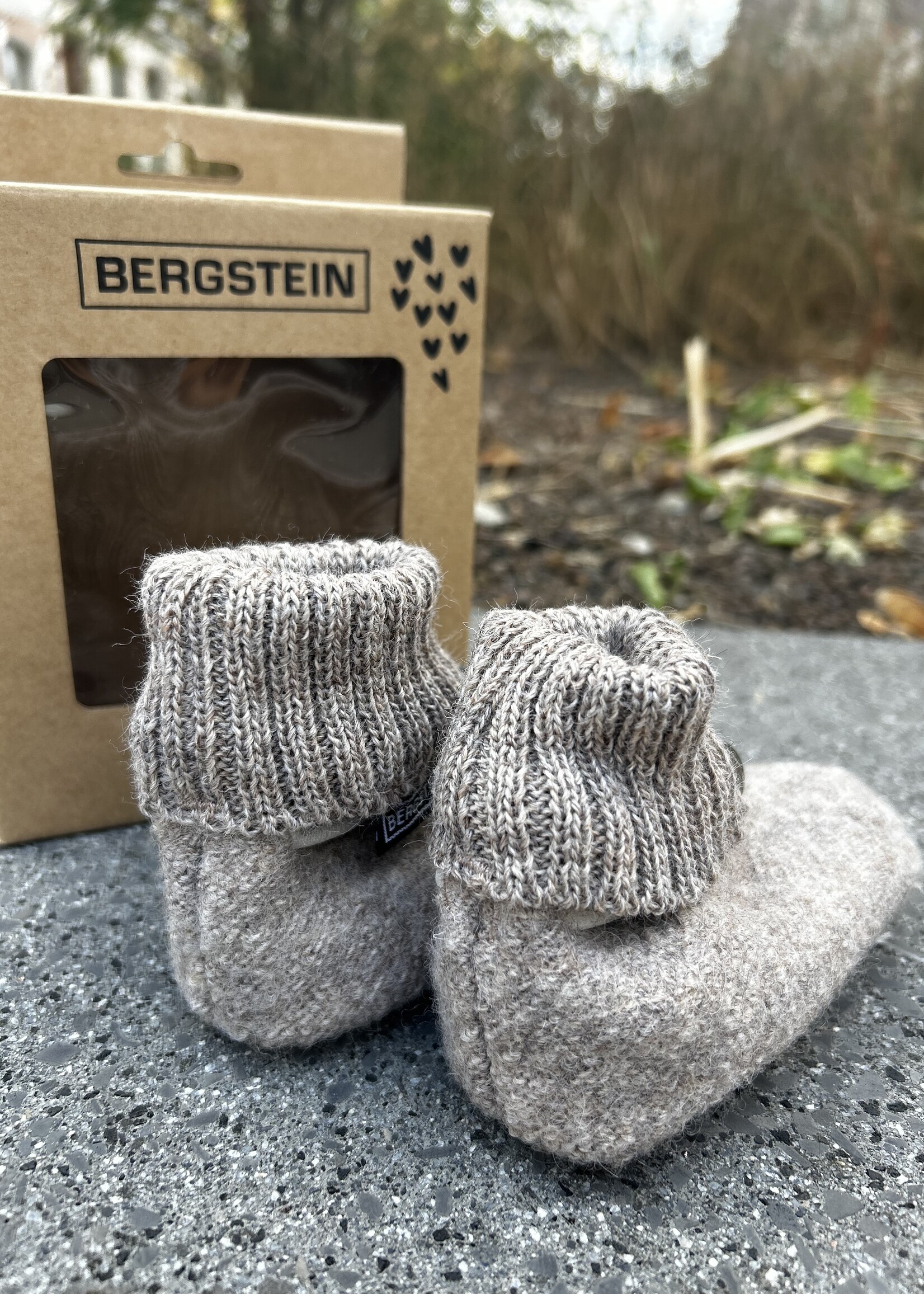 Bergstein Cozy Baby sloefjes beige
