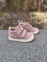 Falcotto snopes zip embr daisies suede rose