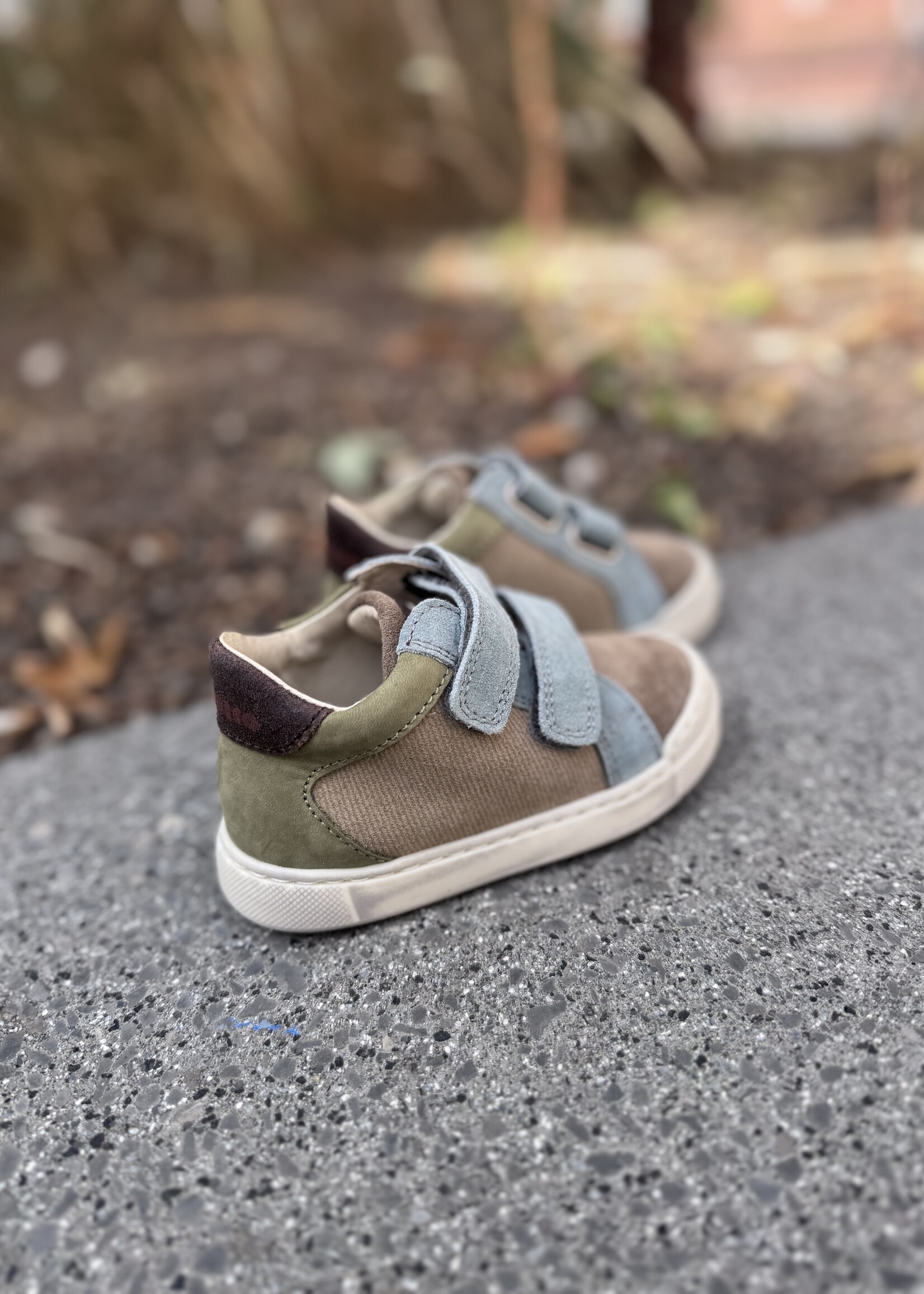 Falcotto Patiula suede denim sand light brown militare