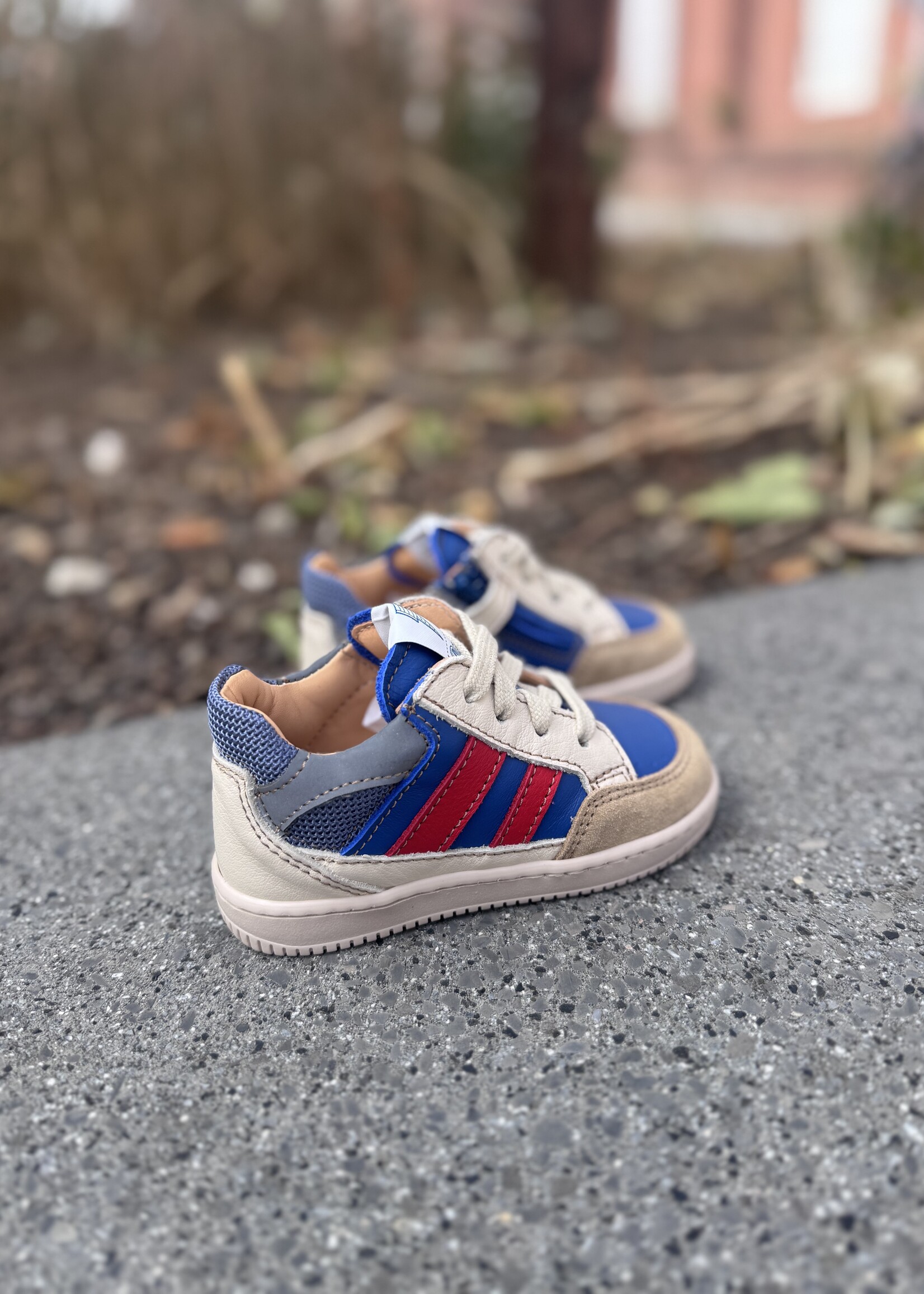 Ocra D914 suede portogallo cappuccino vela bluette