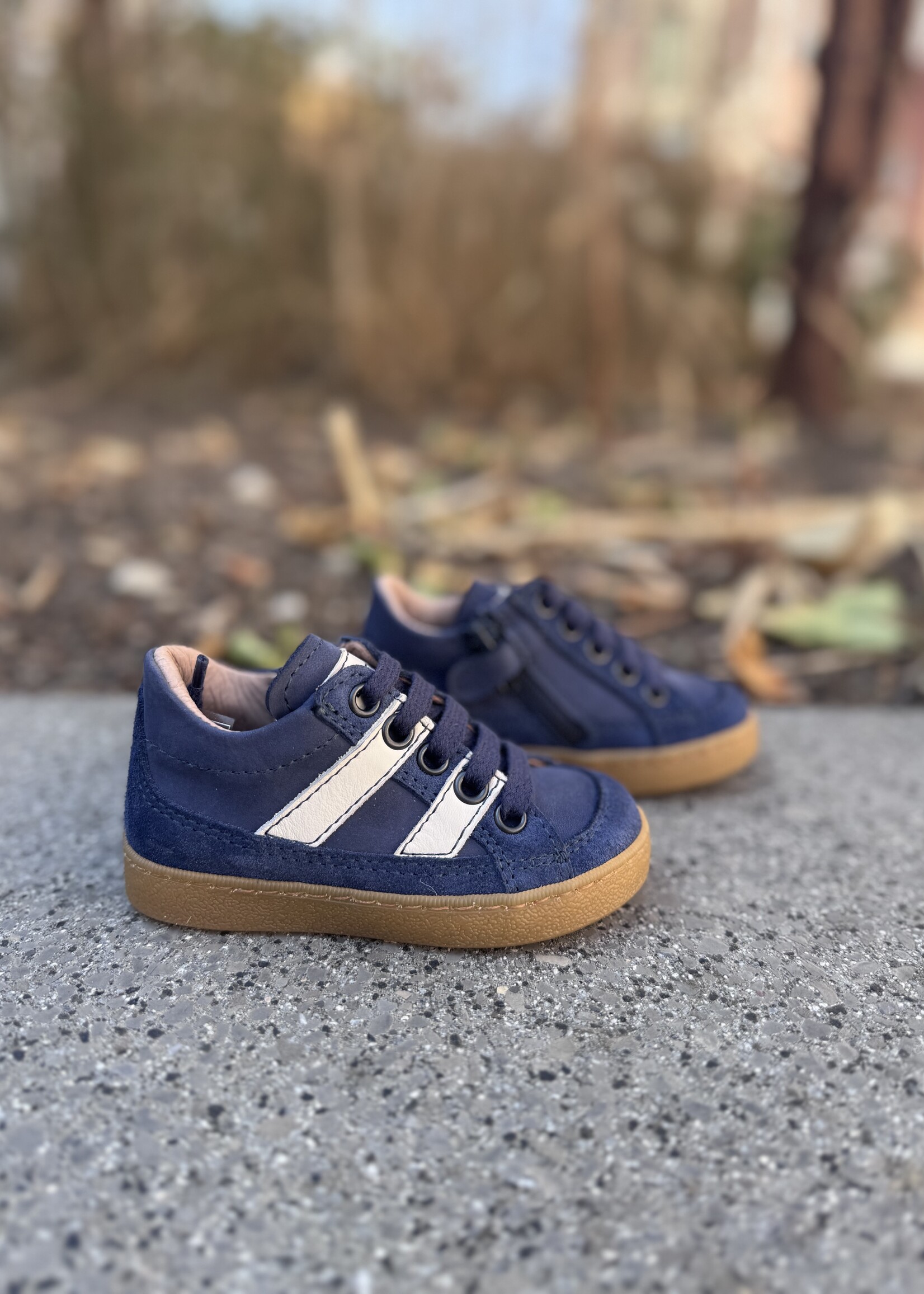 Banaline 36222505 sneaker nabuk blu