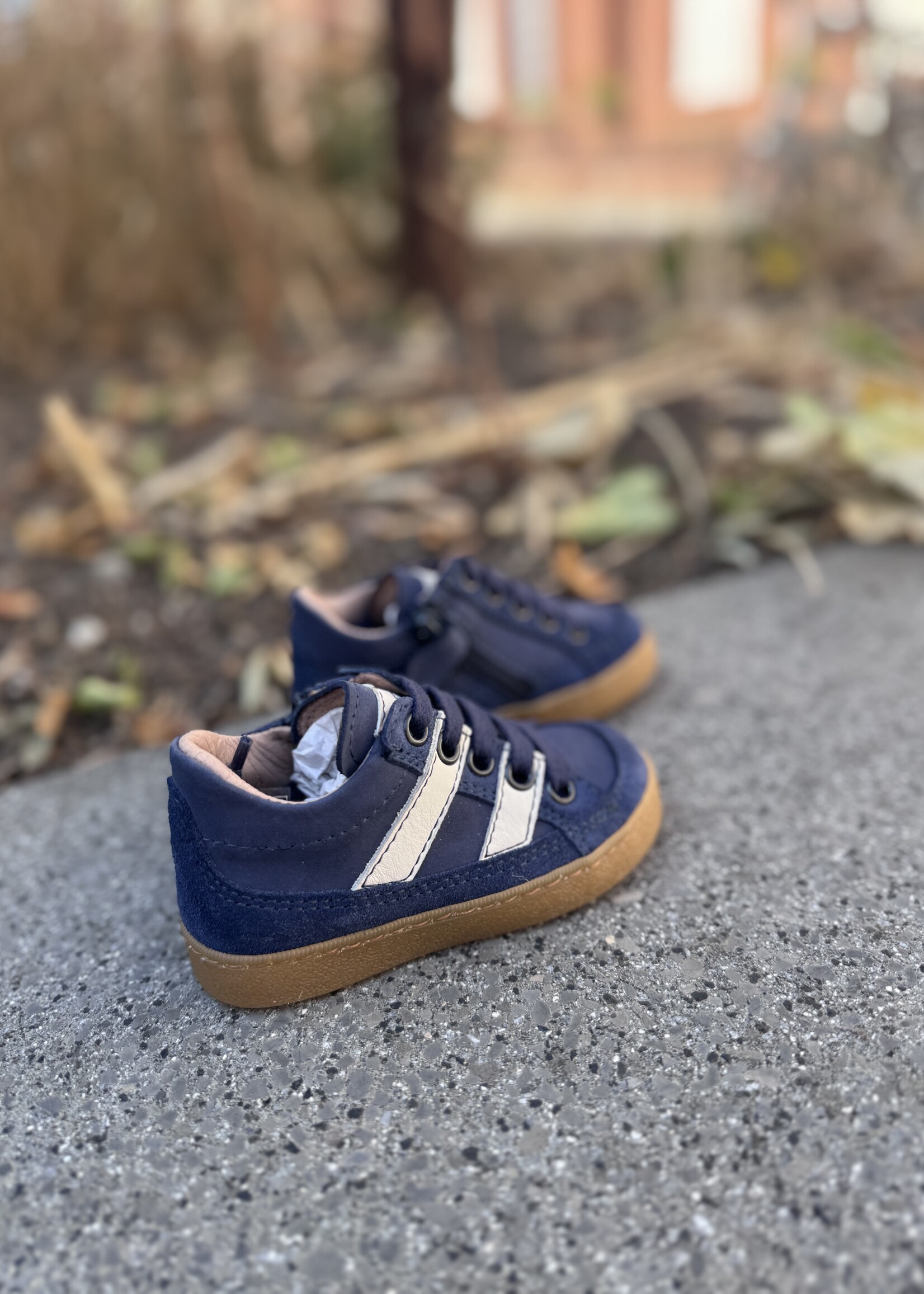 Banaline 36222505 sneaker nabuk blu