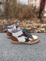 Romagnoli 9819R026 sneaker sparta cuoio bianco