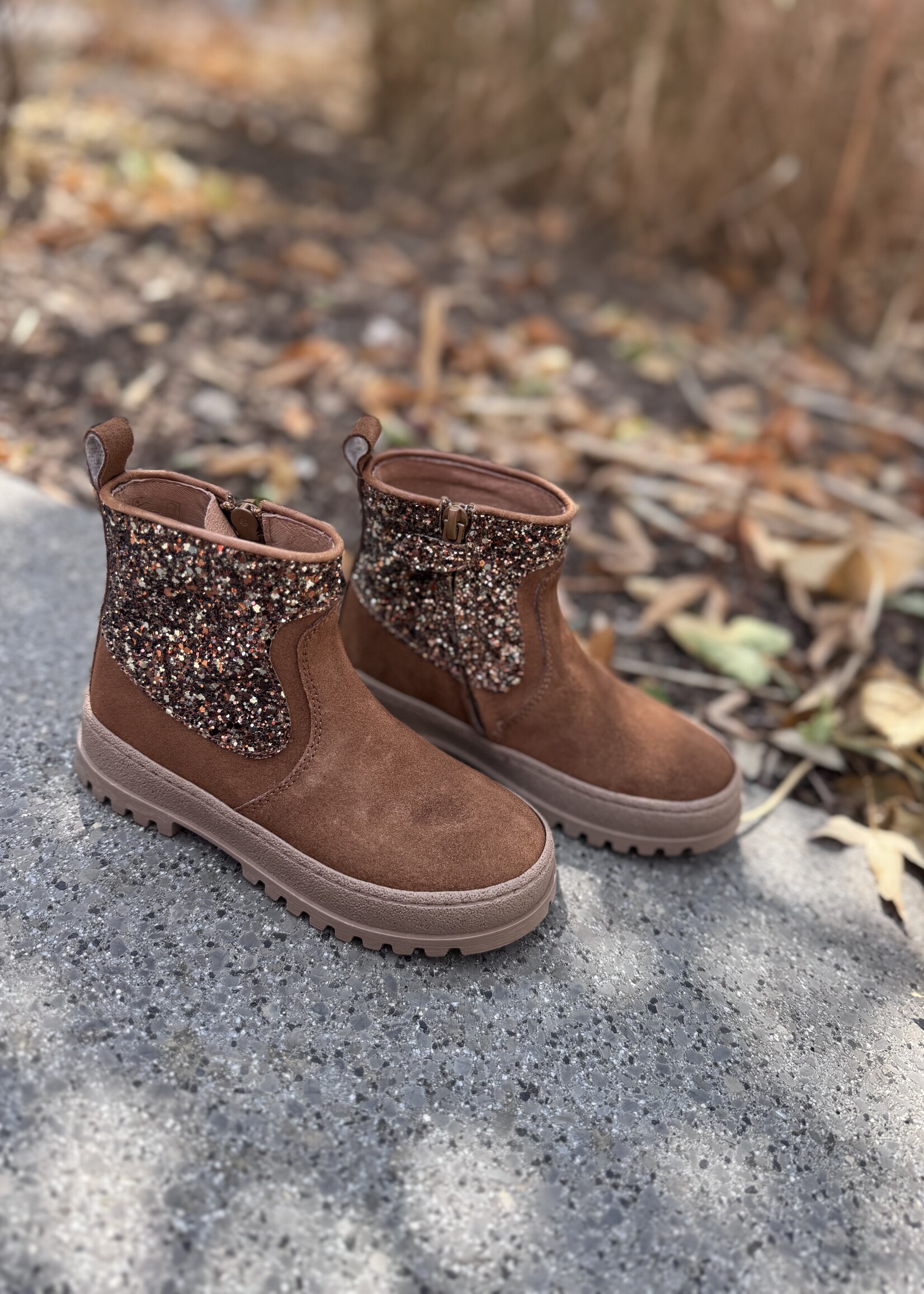 6809CB enkellaarsje stivale basso brown