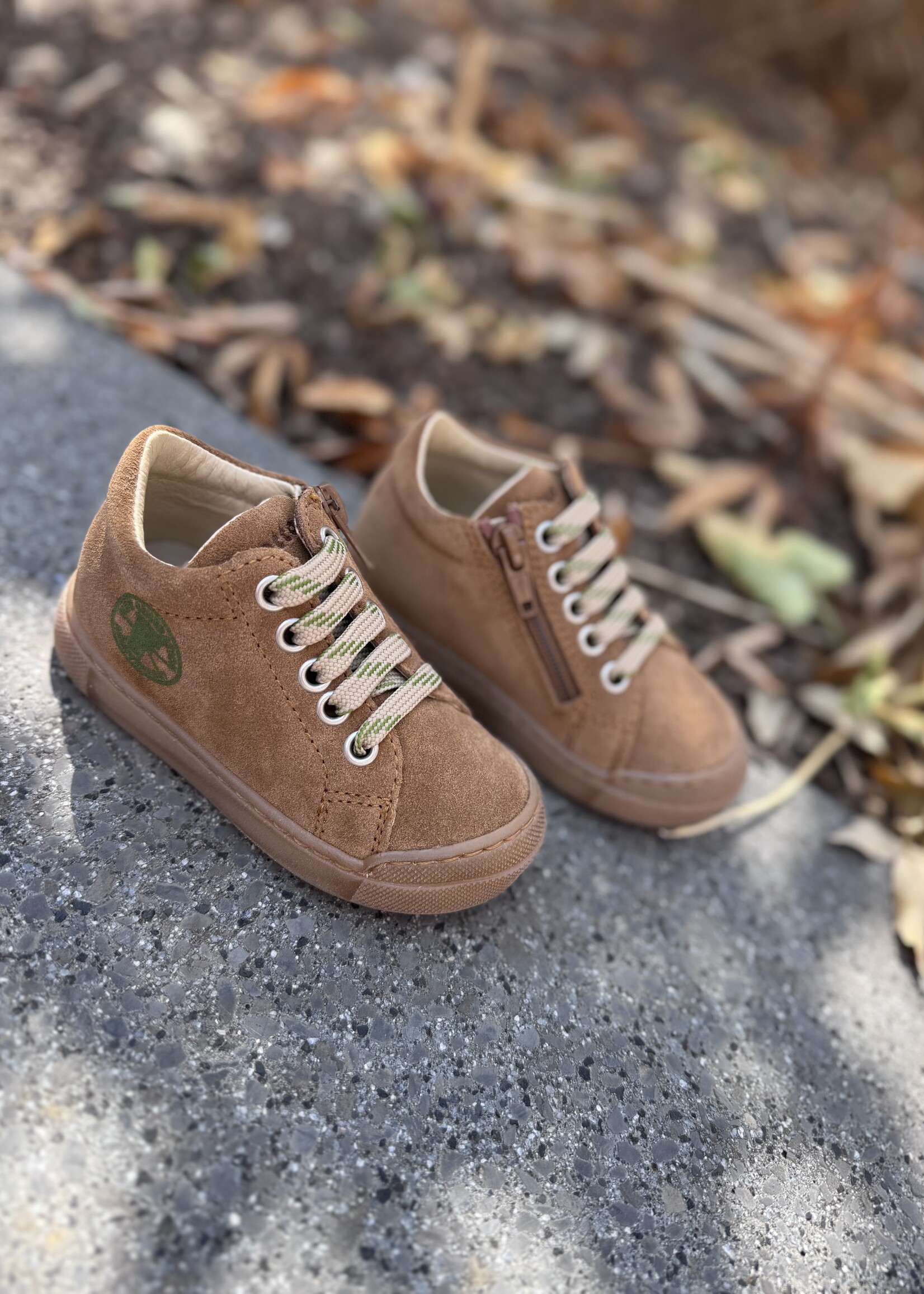 Falcotto Alstro suede sole honey brown sand