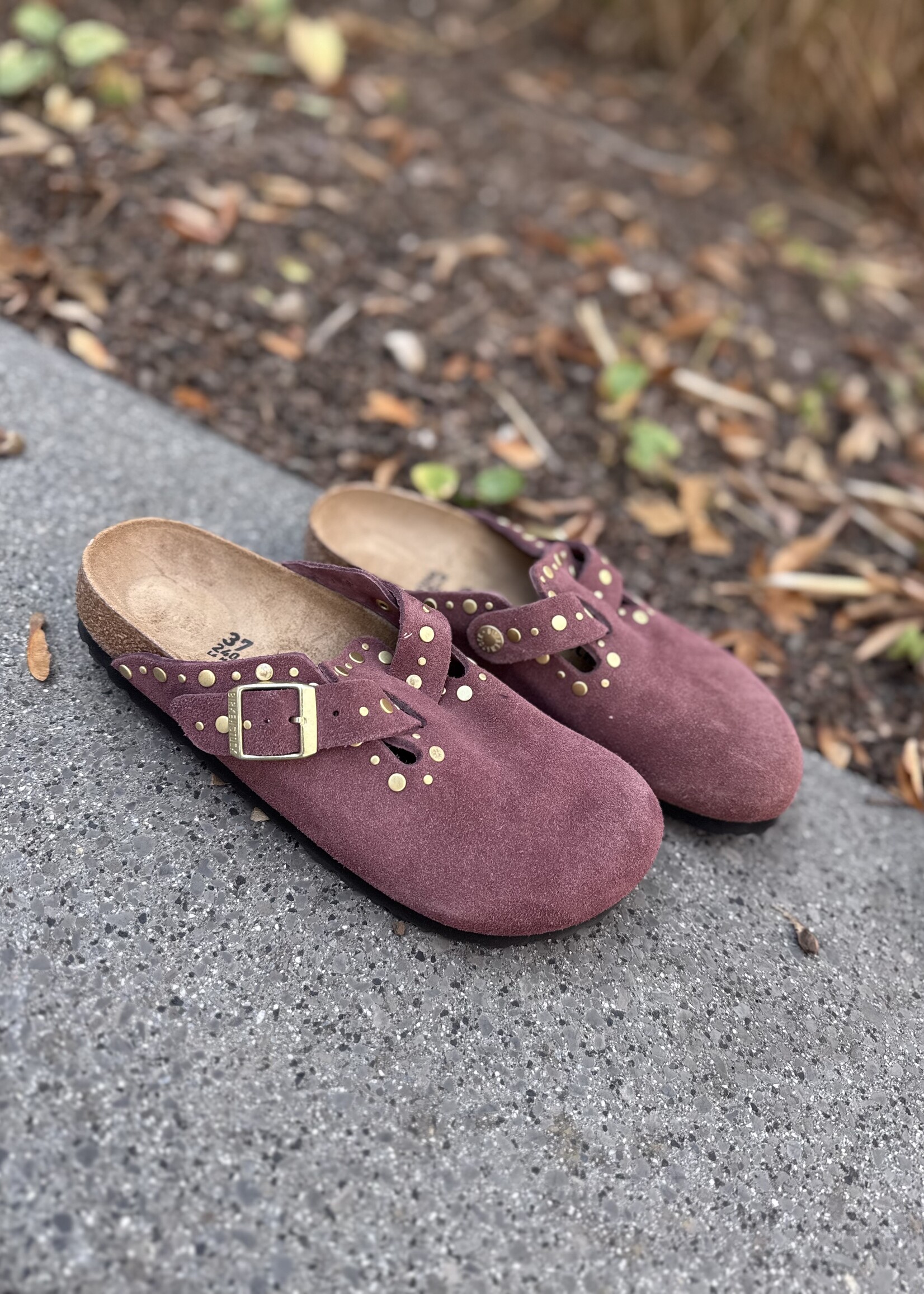 Birkenstock Boston Rivet LEVE Pepper