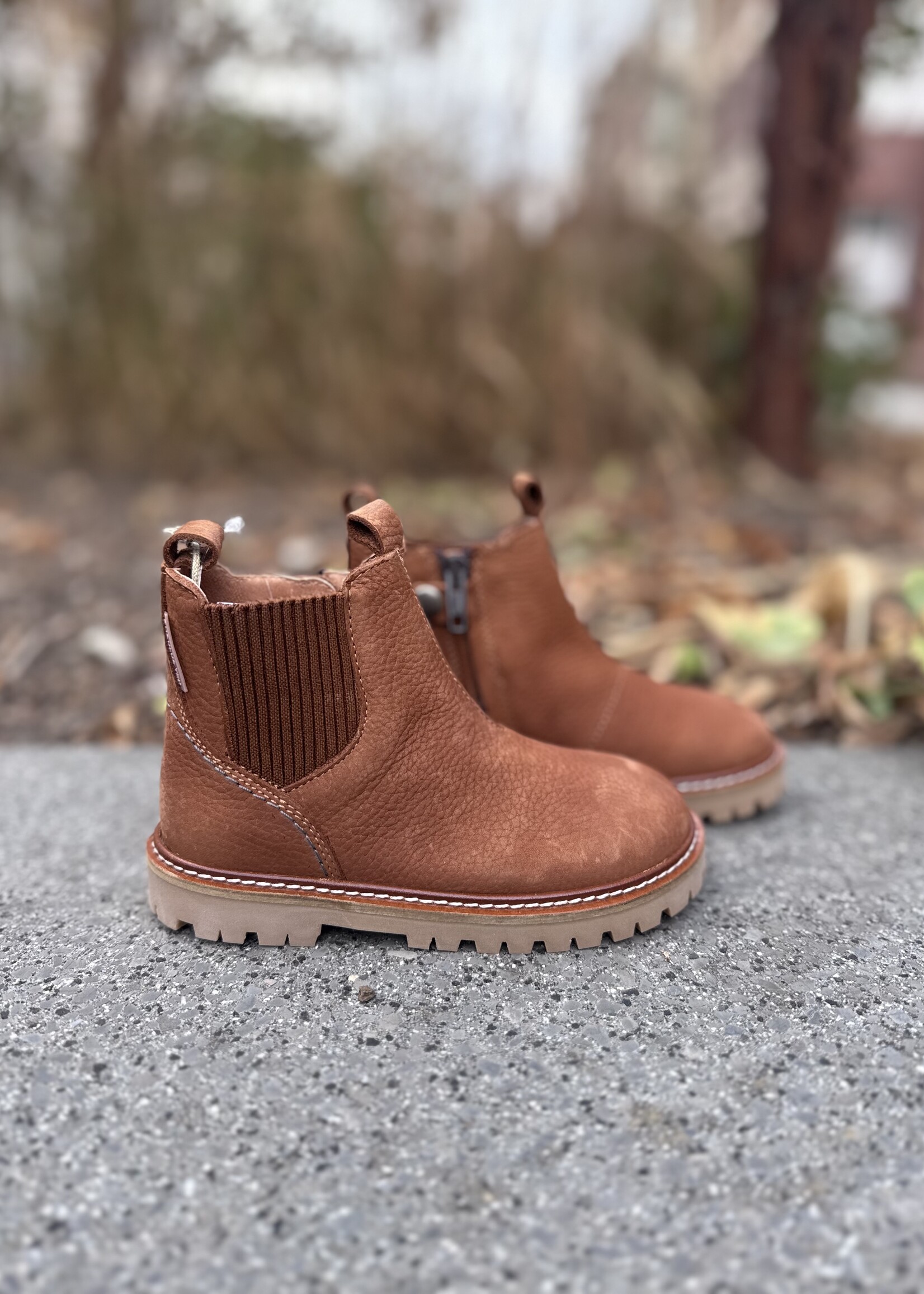 Angulus 2226-202 chunky chelsea boot cognac