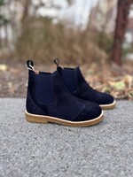 Angulus 6185-203 chelsea boot brogue navy