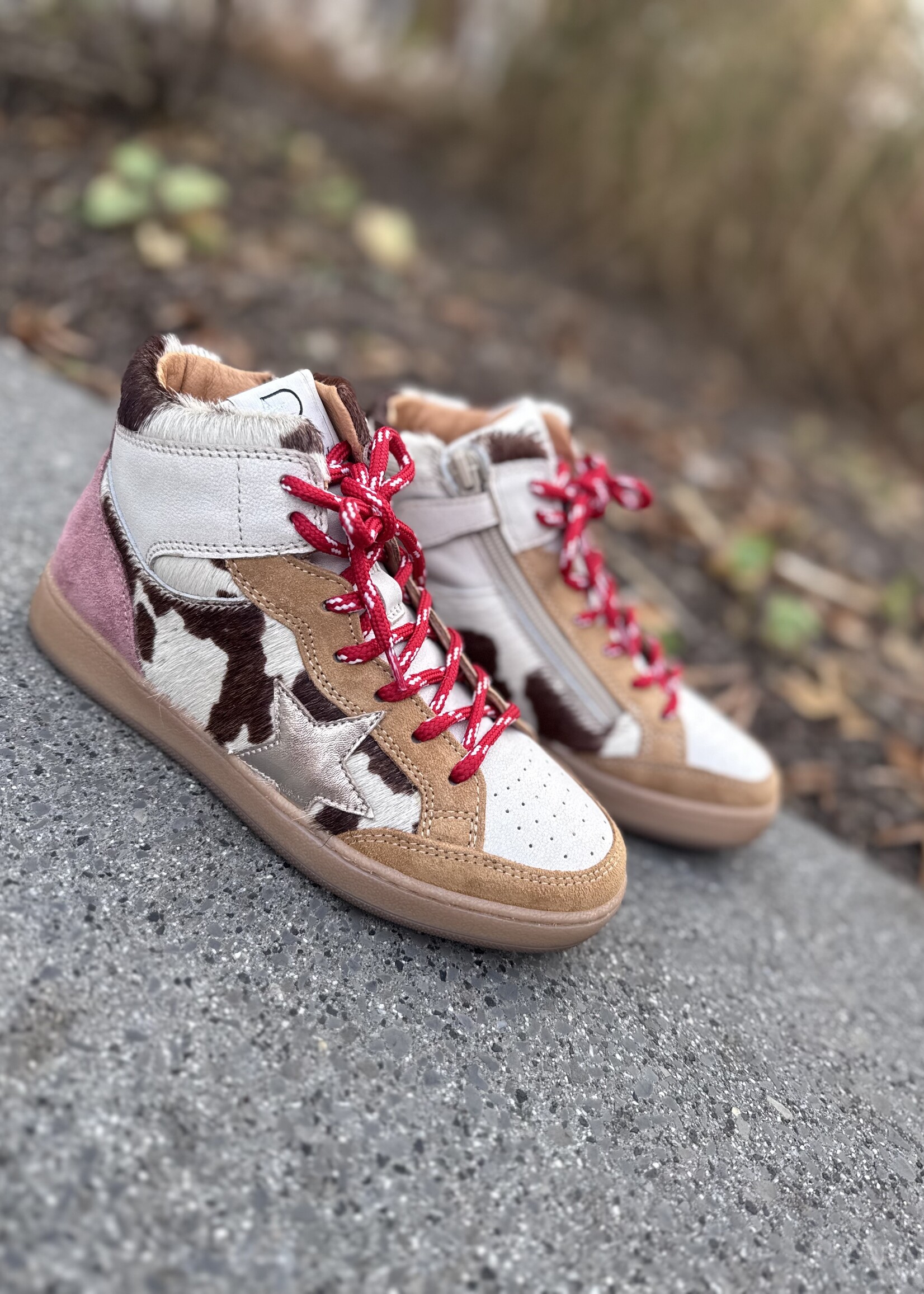 Romagnoli 9819R011 sneaker cavallino mucca beige