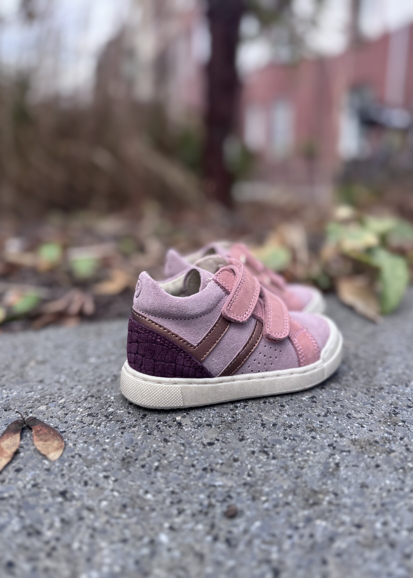 Falcotto carist coco print rose bronze bordeaux
