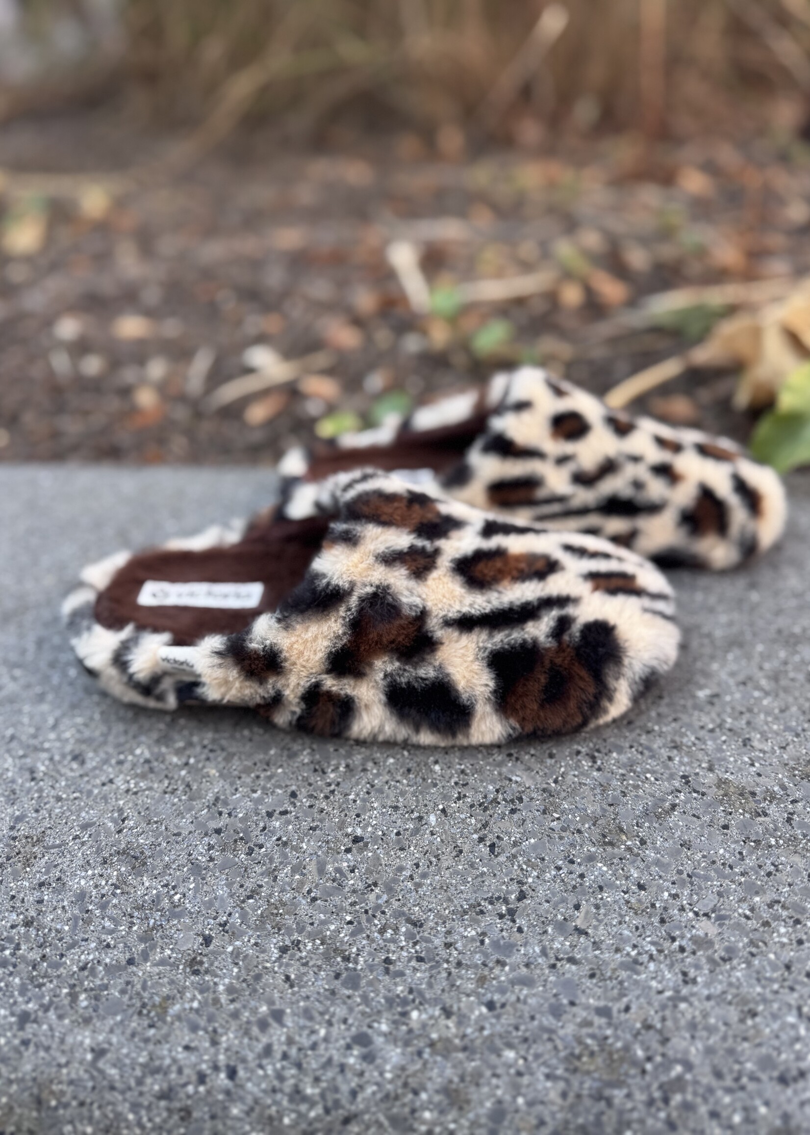 Victoria pantoffel 1081126 norte animal print crema