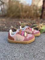 VEJA small V-10 leather babe platine