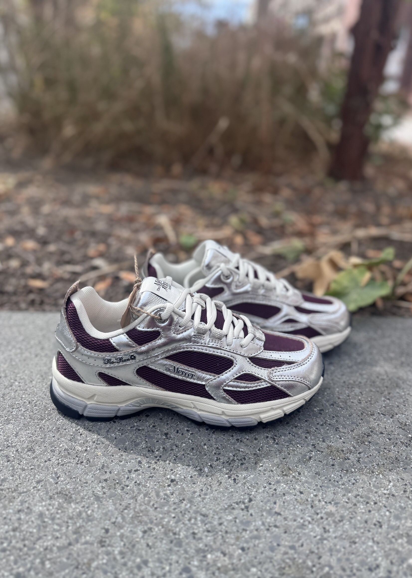 Mercer Re-Run pine dark red