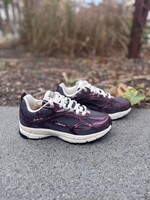 Mercer Re-Run cracked dark red