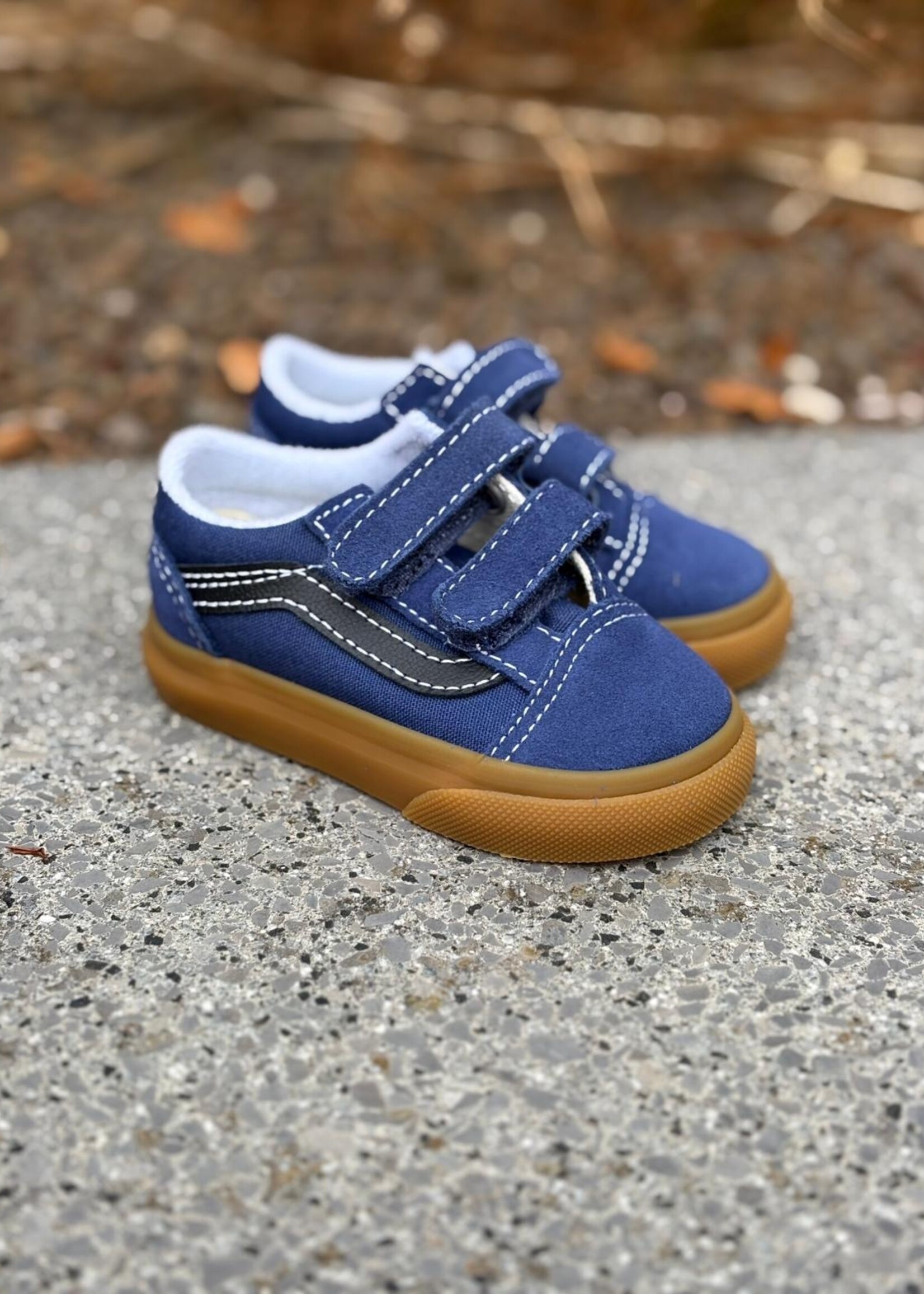 Vans old skool gum navy