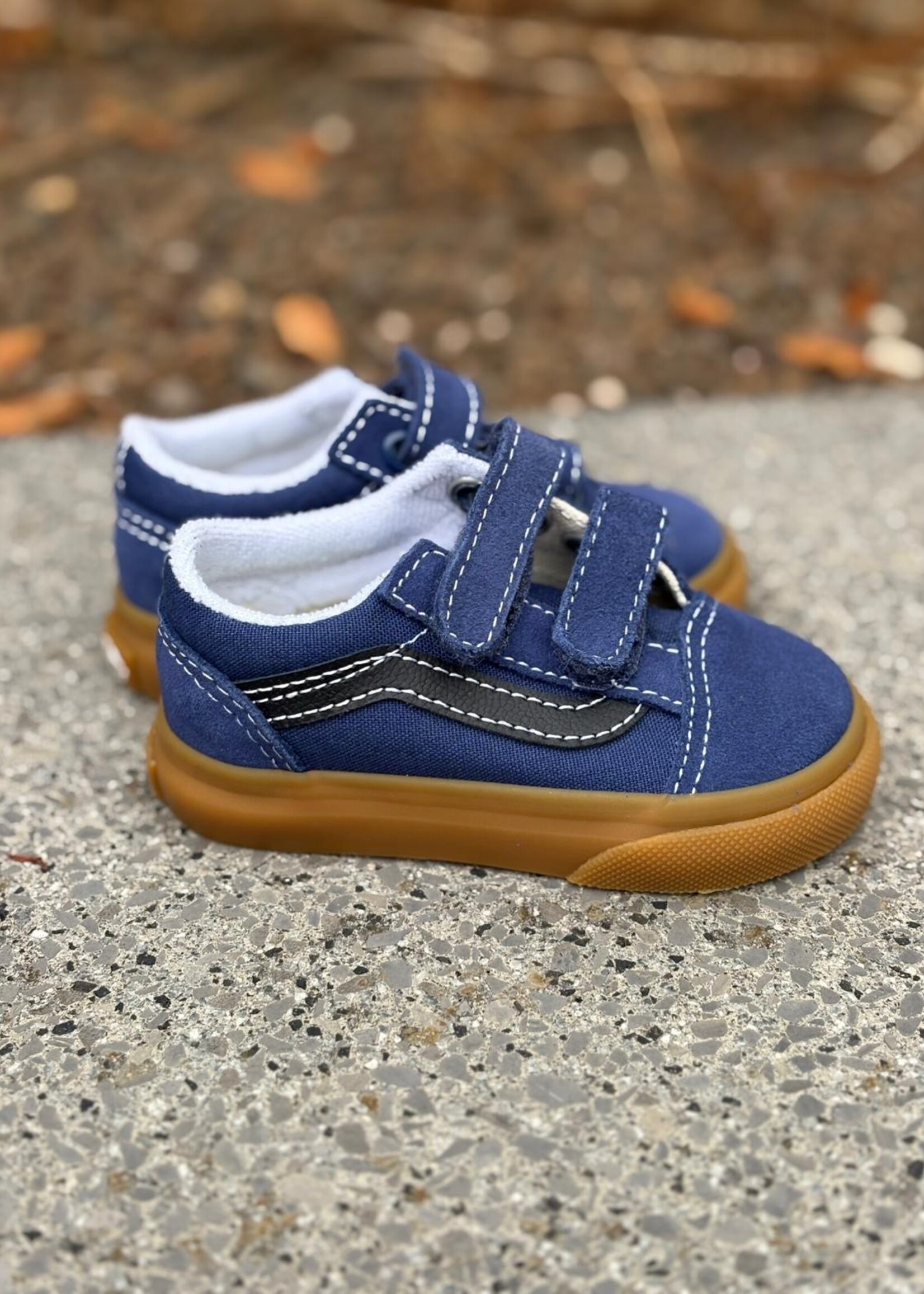 Vans old skool gum navy